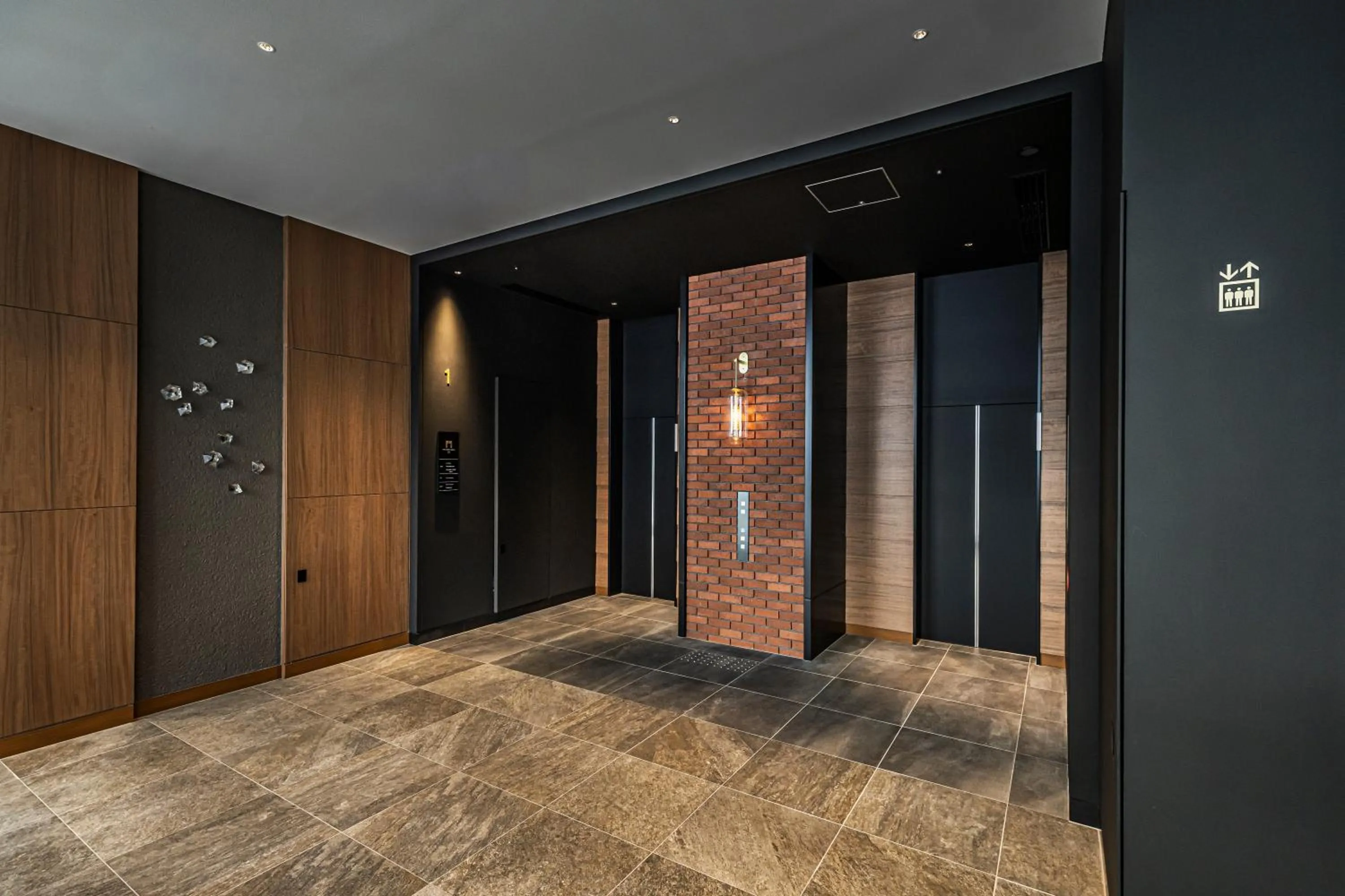 elevator in The Gate Hotel Sapporo by Hulic