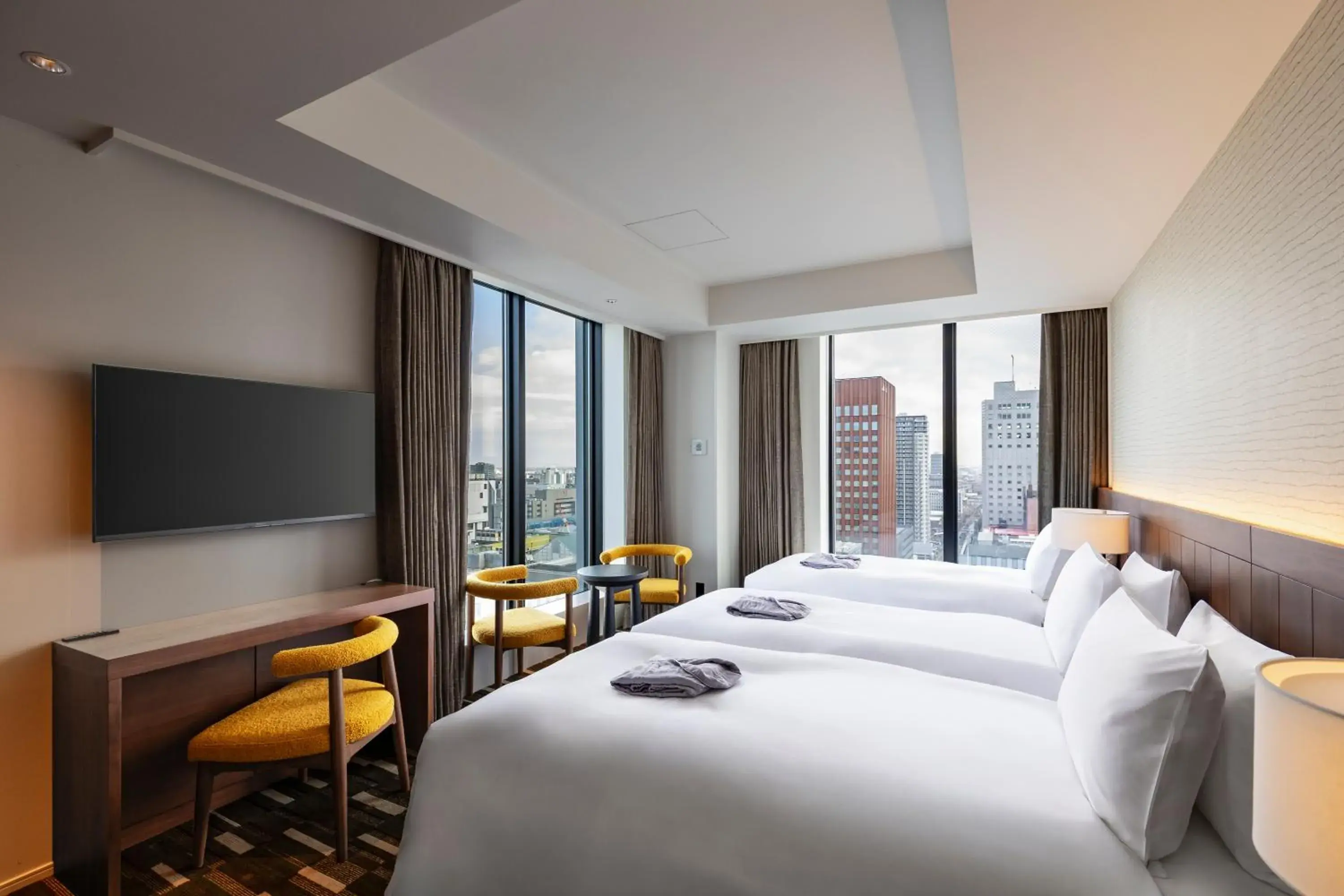 Corner Hollywood Triple - Non-Smoking in The Gate Hotel Sapporo by Hulic Corner Hollywood Triple - Non-Smoking in The Gate Hotel Sapporo by Hulic