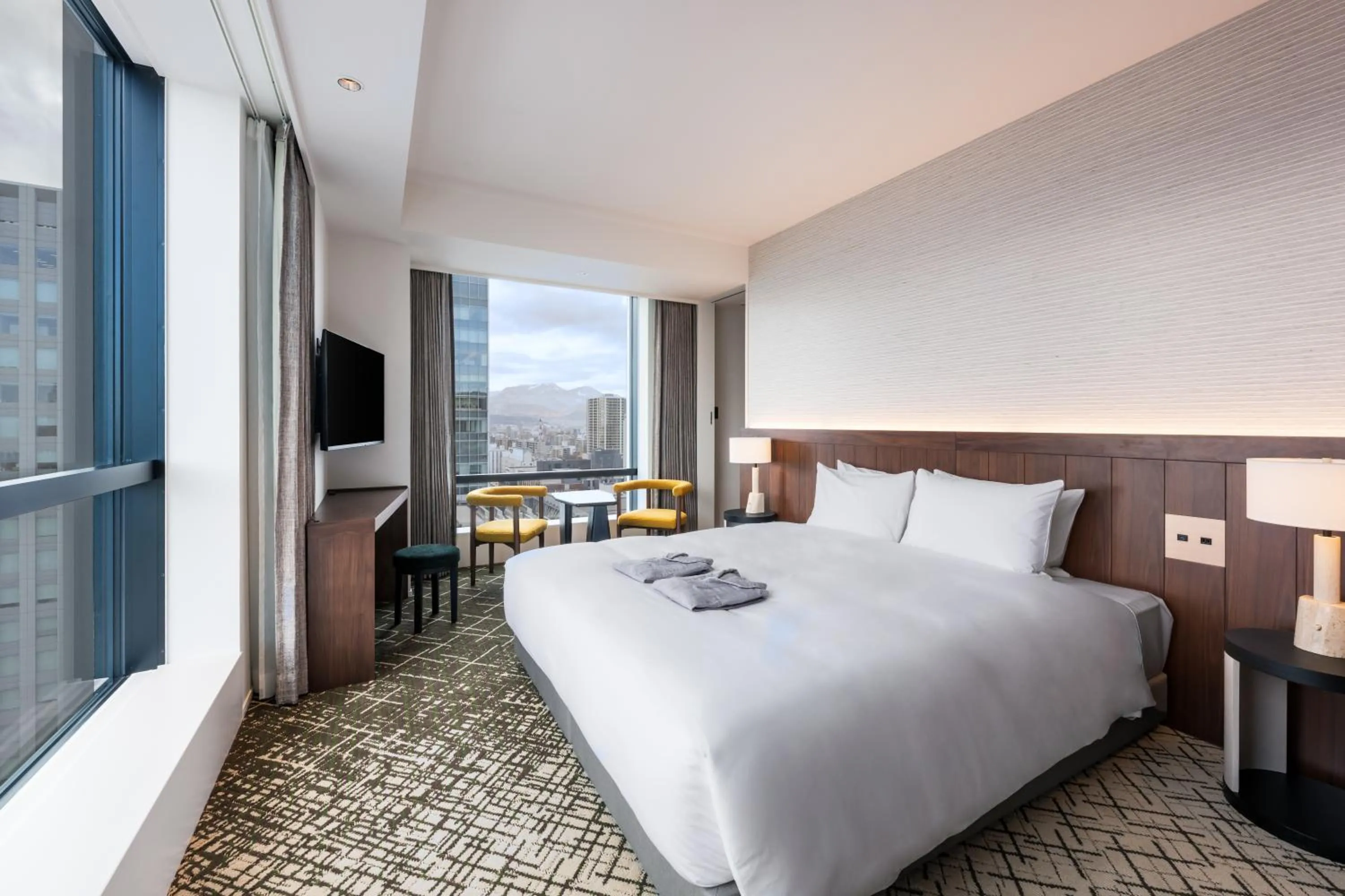 Photo of the whole room, Bed in The Gate Hotel Sapporo by Hulic