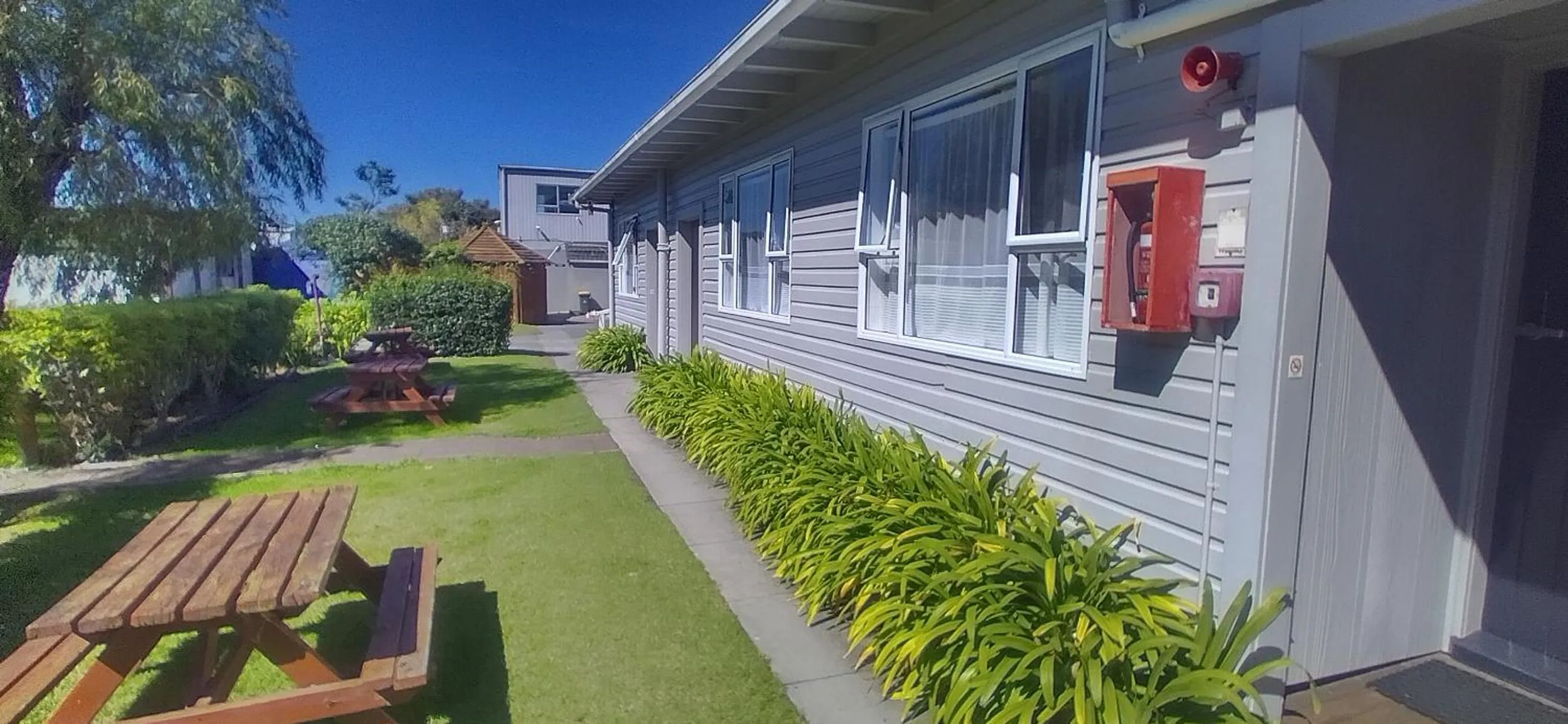 Property building in Cosy Cottage Thermal Holiday Park