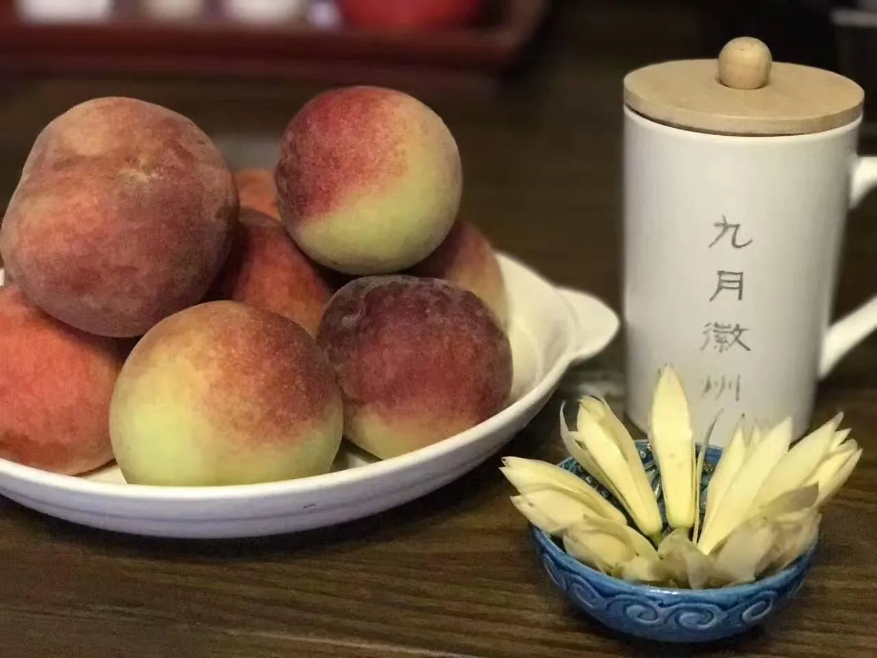 Lobby or reception in September Huizhou Inn