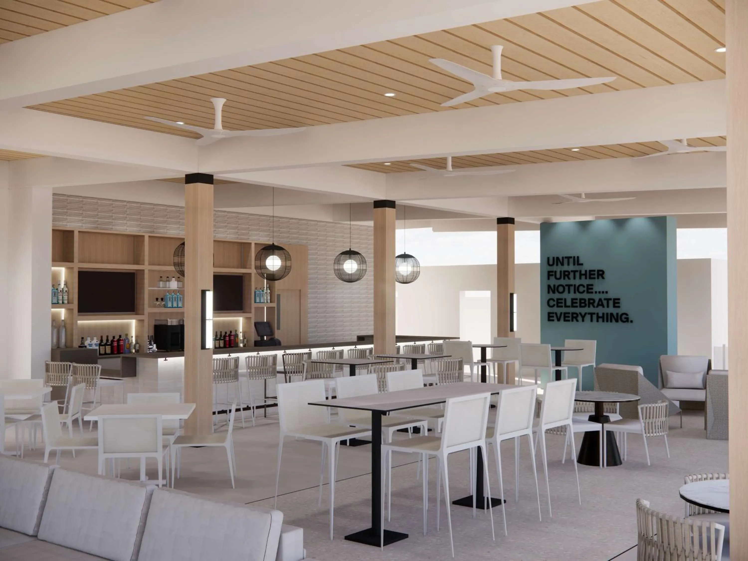 Lounge or bar in Hampton By Hilton Saint Thomas