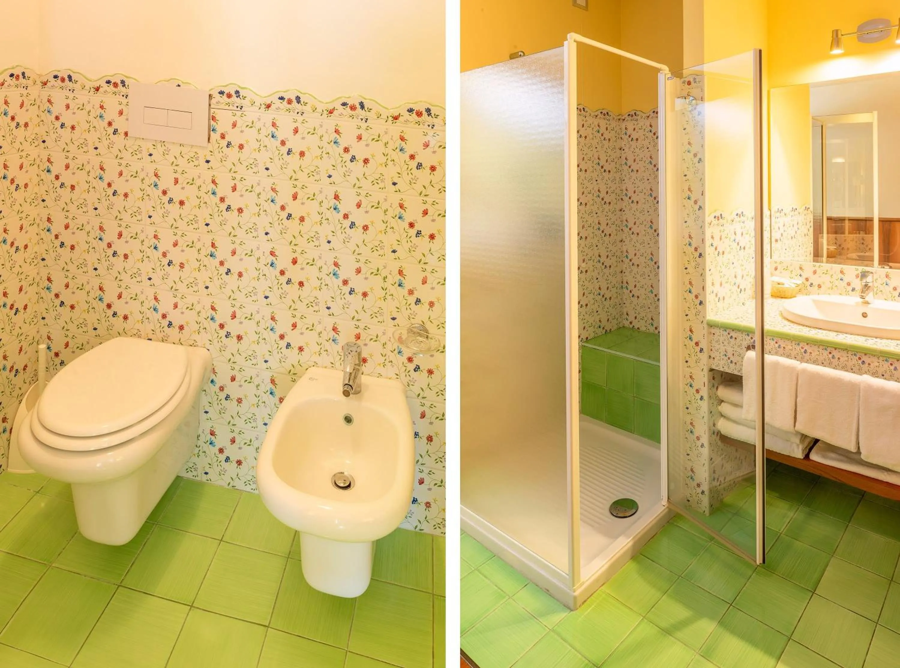 Shower in Hotel Internazionale