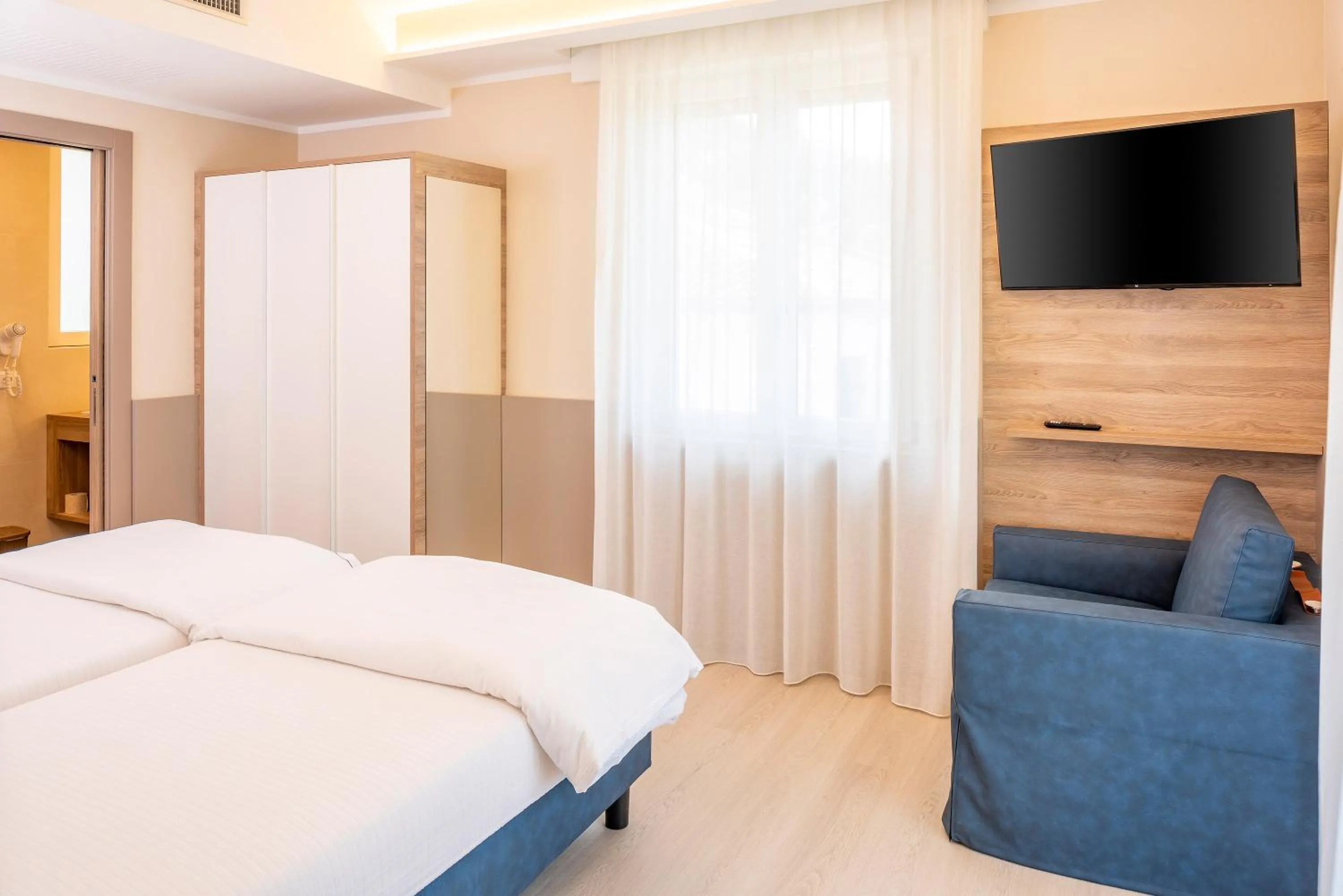 Bed in Hotel Internazionale