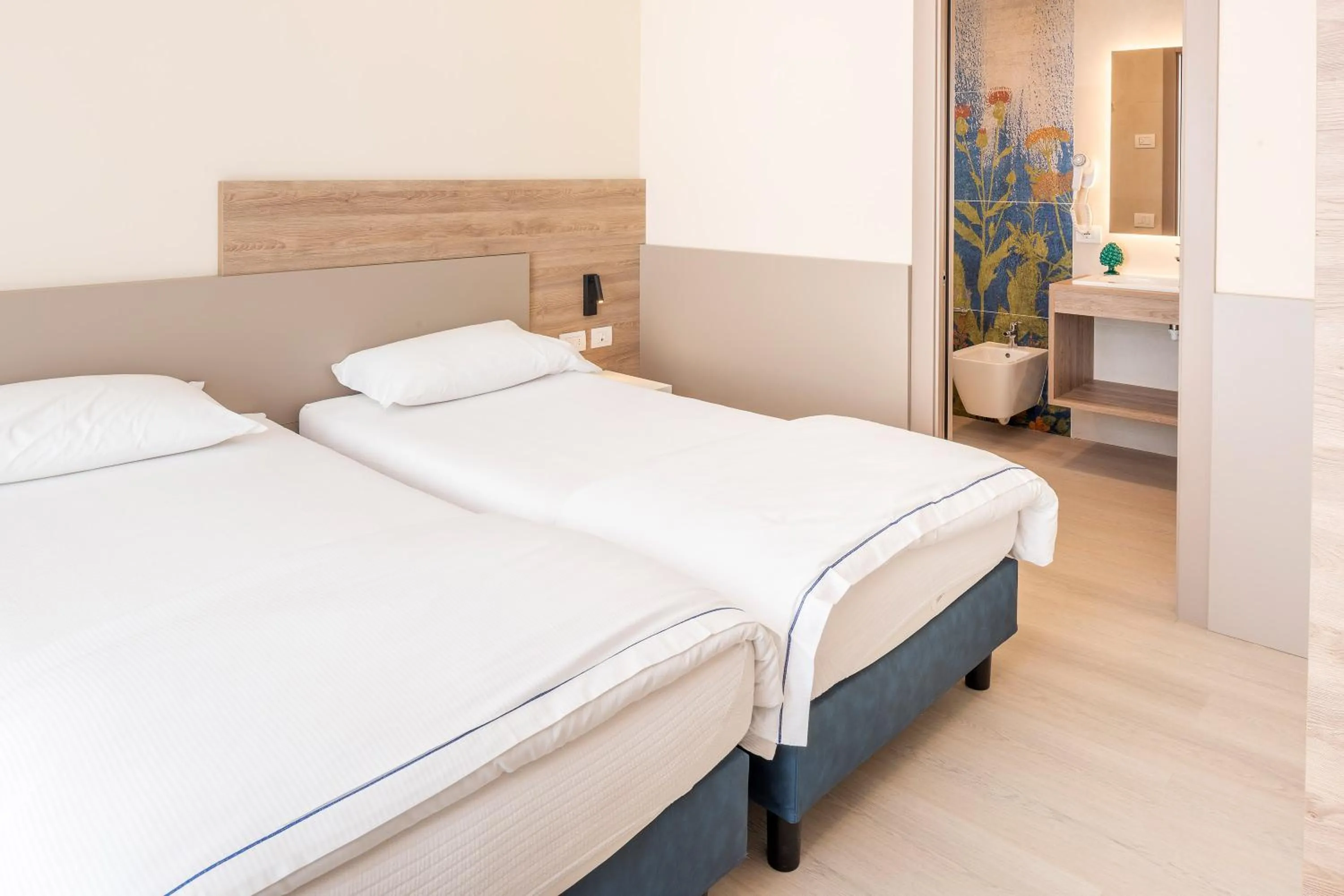 Bed in Hotel Internazionale