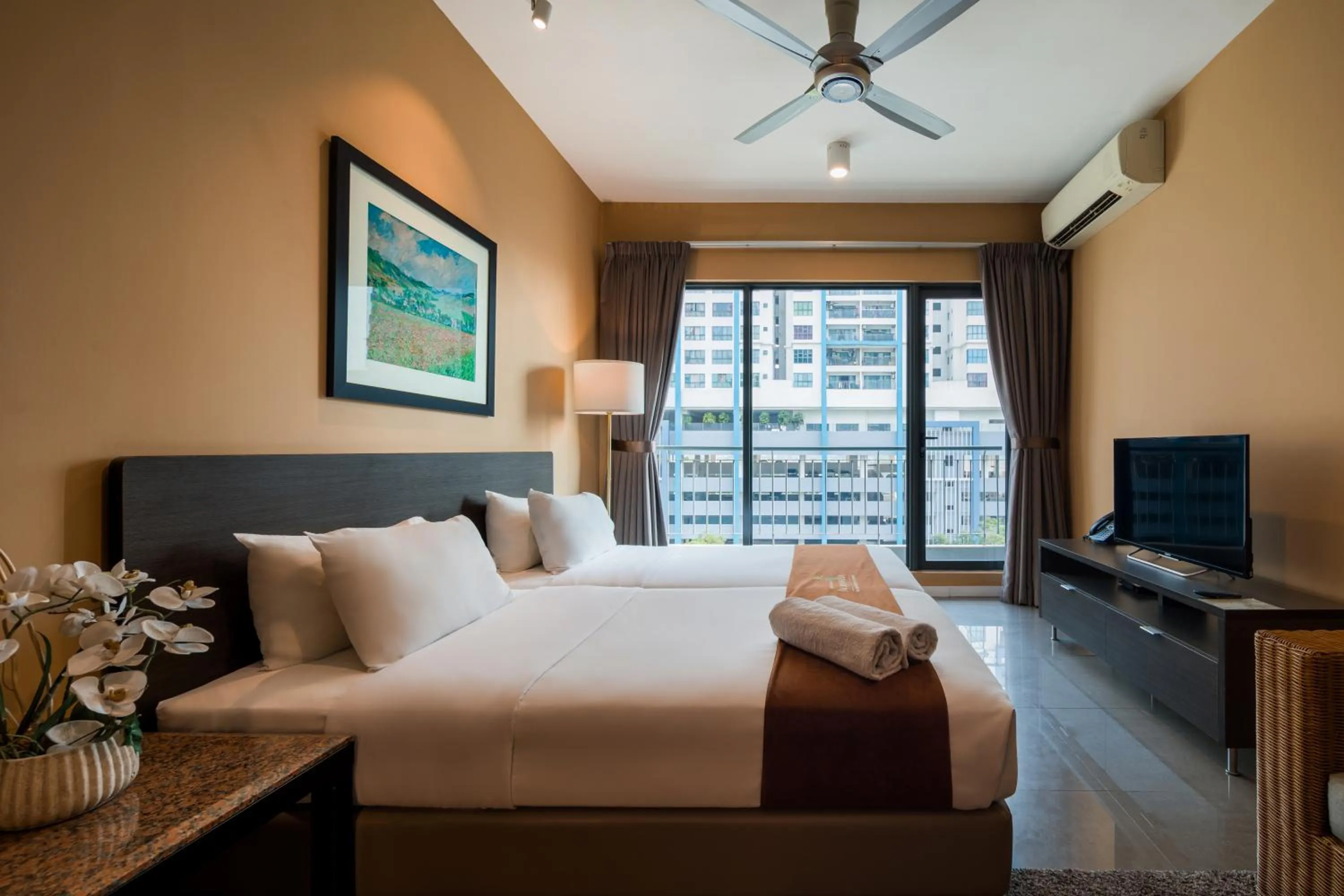 Bed in Acappella Suite Hotel, Shah Alam