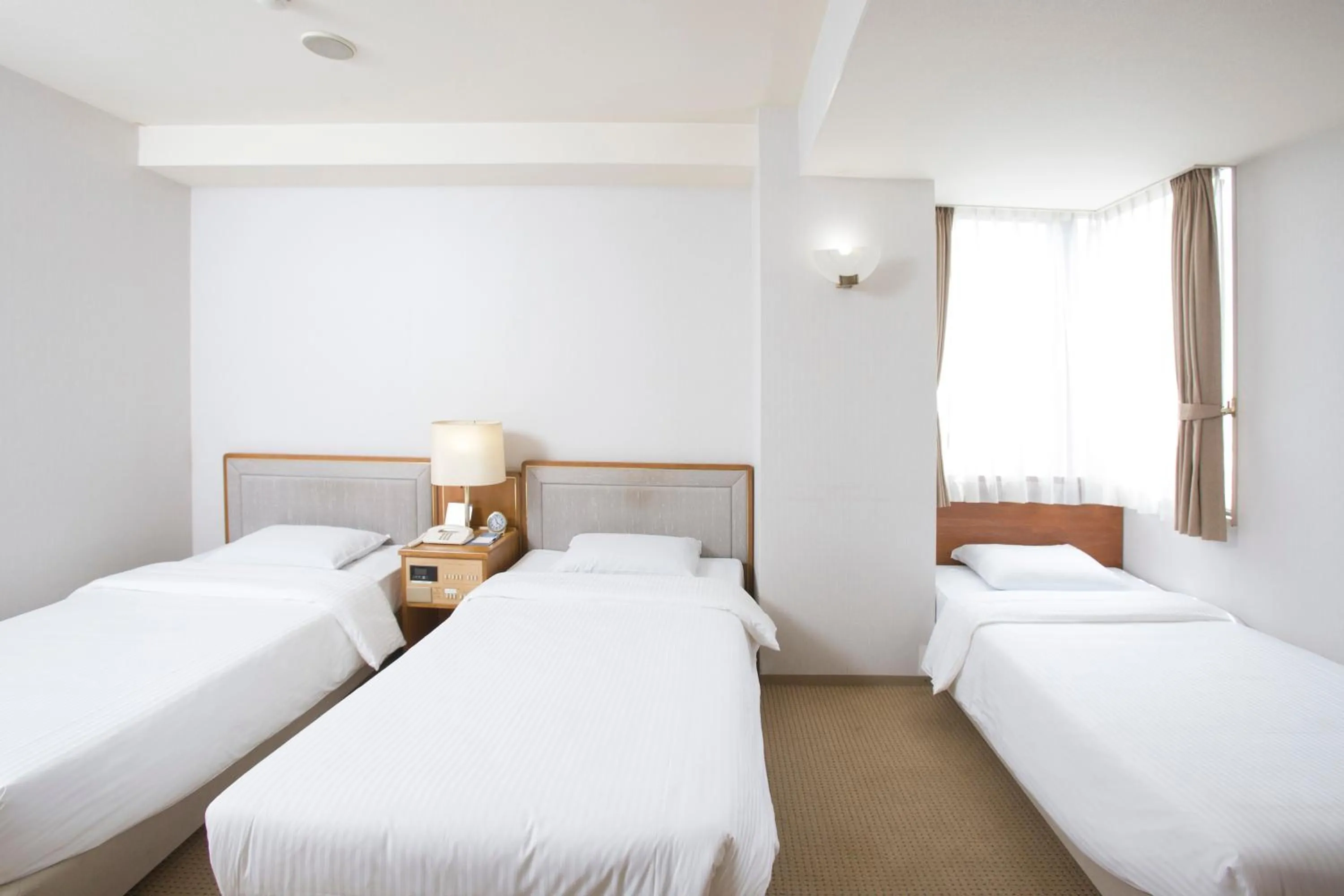 Photo of the whole room, Bed in Tetoranze Makuhari Inagekaigan Hotel