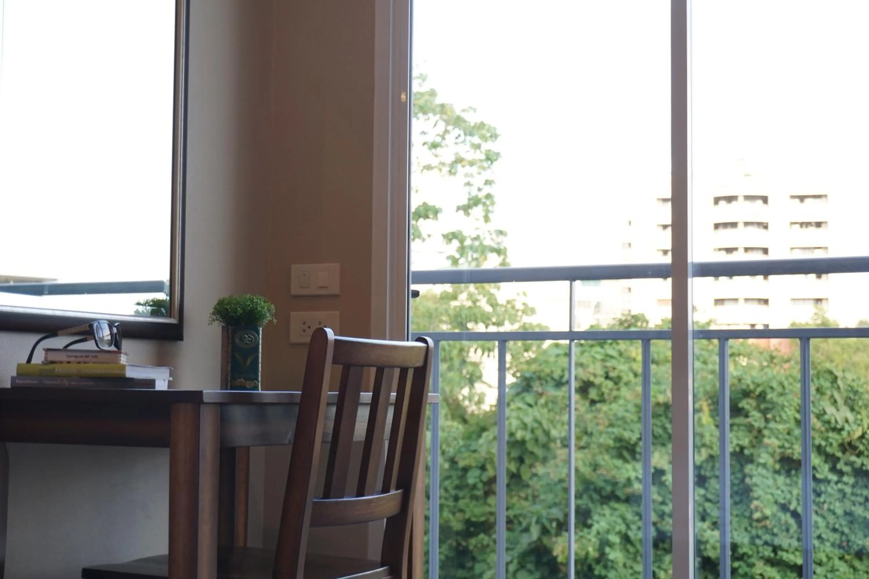 Bedroom in Chompu Nakarin Apartment
