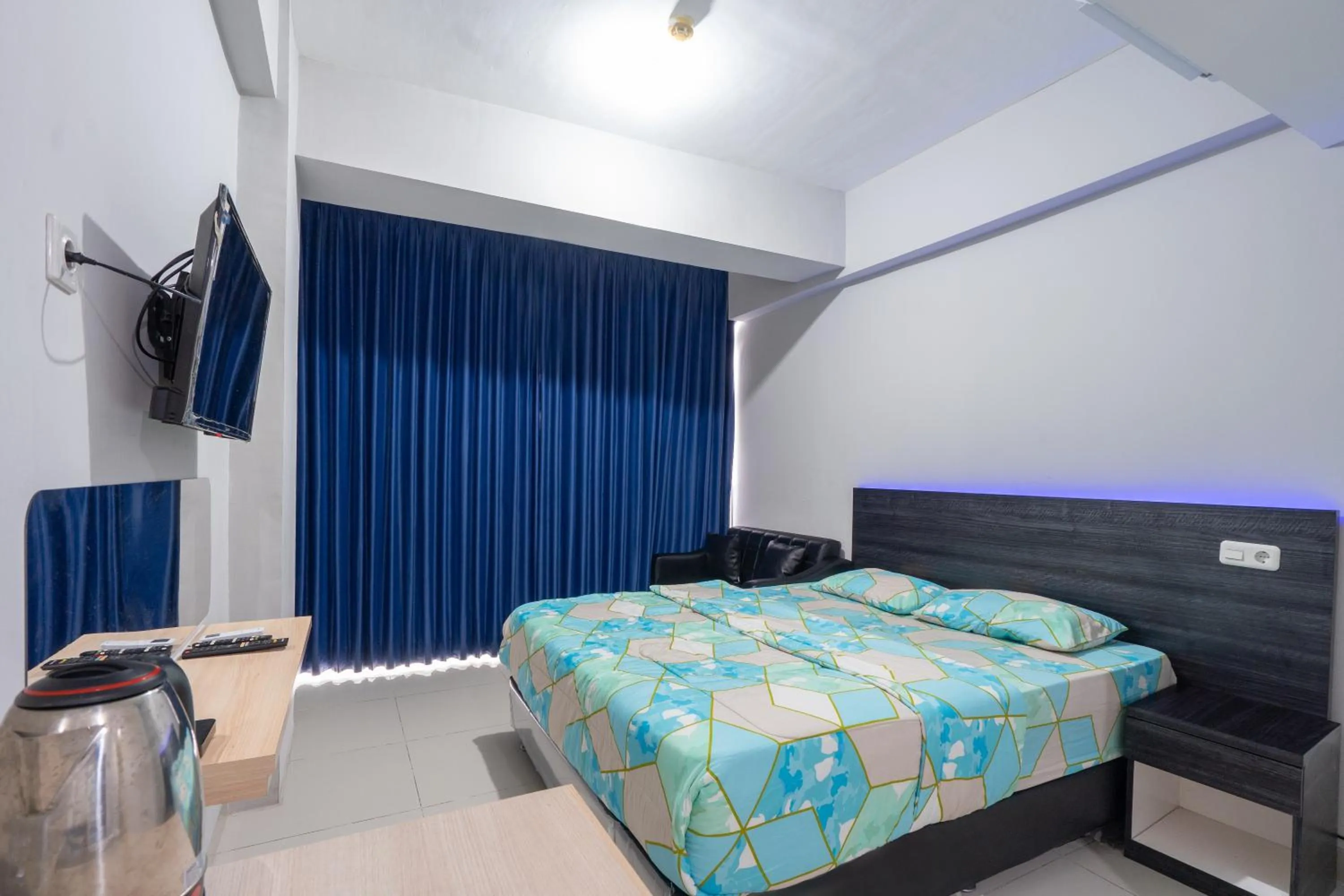 Bed in ROKET ROOM Majestic By Reccoma