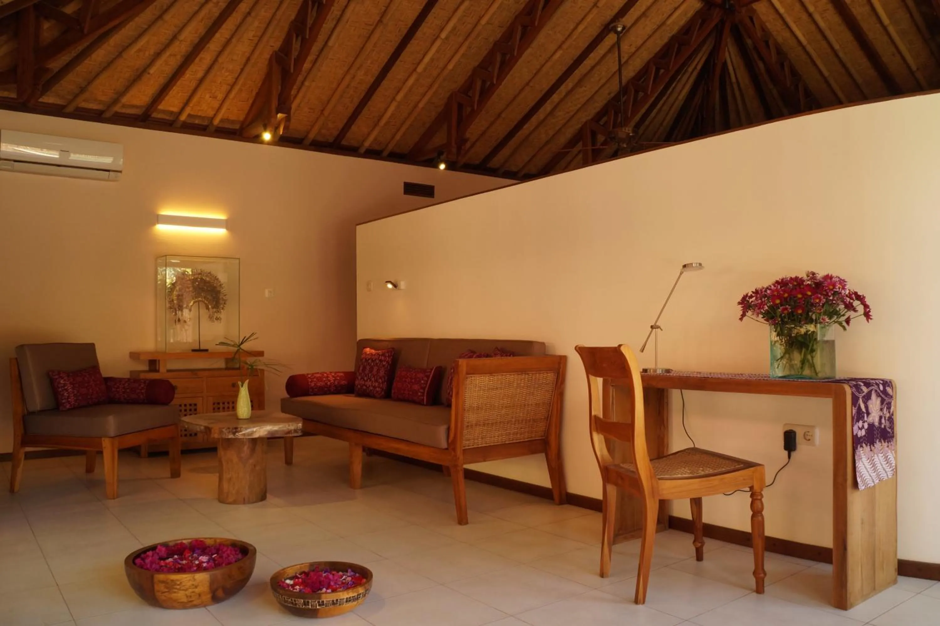 Living room in Cili Emas Oceanside Resort