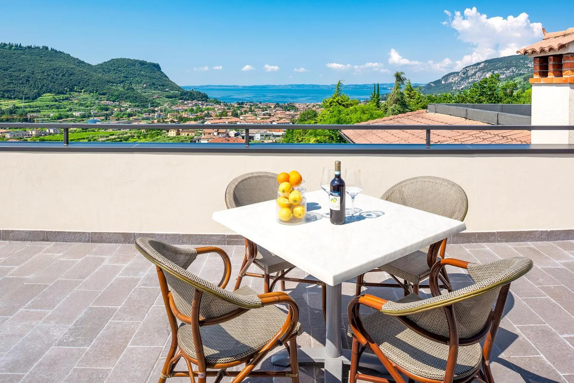 Balcony/Terrace in Residenza Panorama