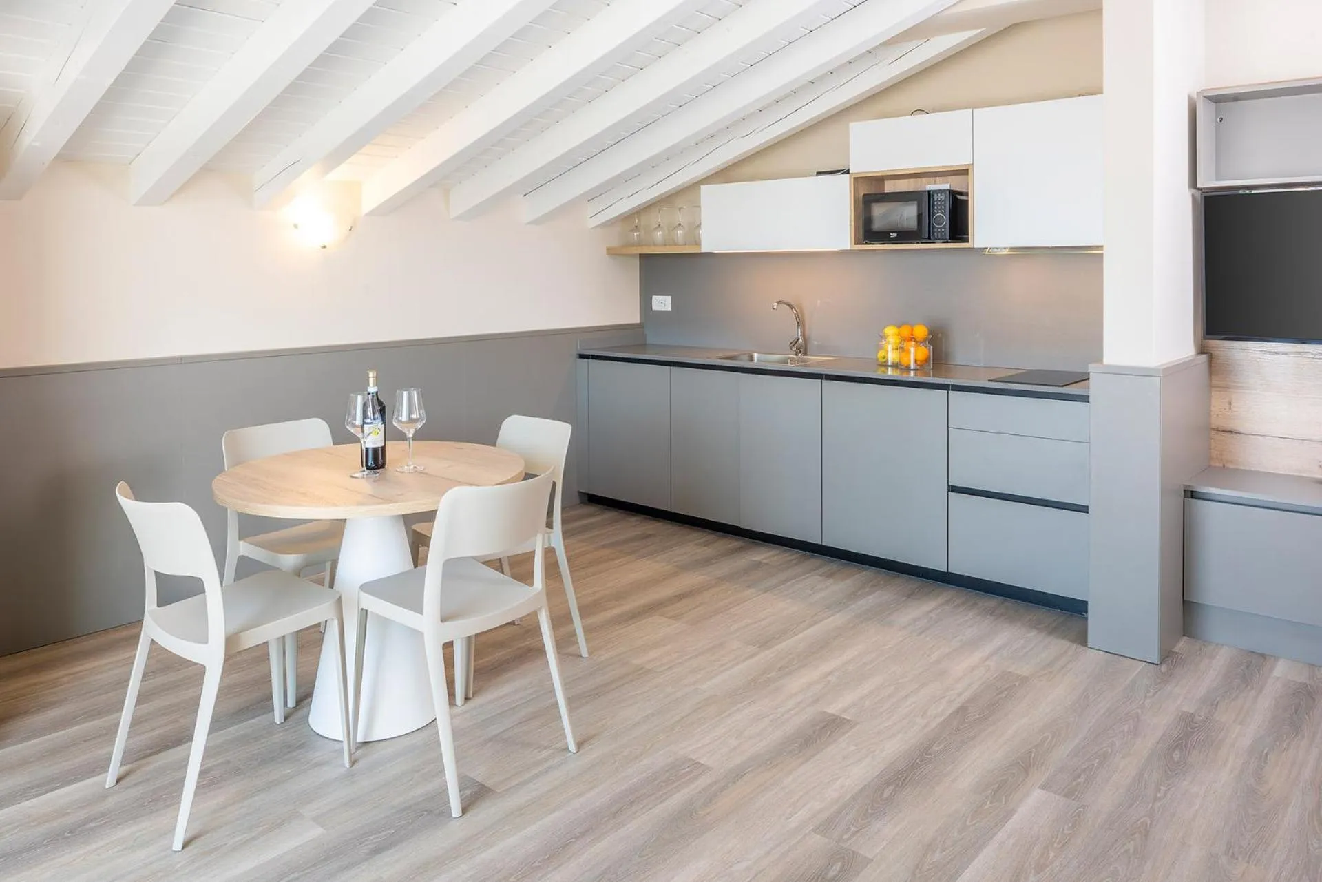 Kitchen or kitchenette in Residenza Panorama