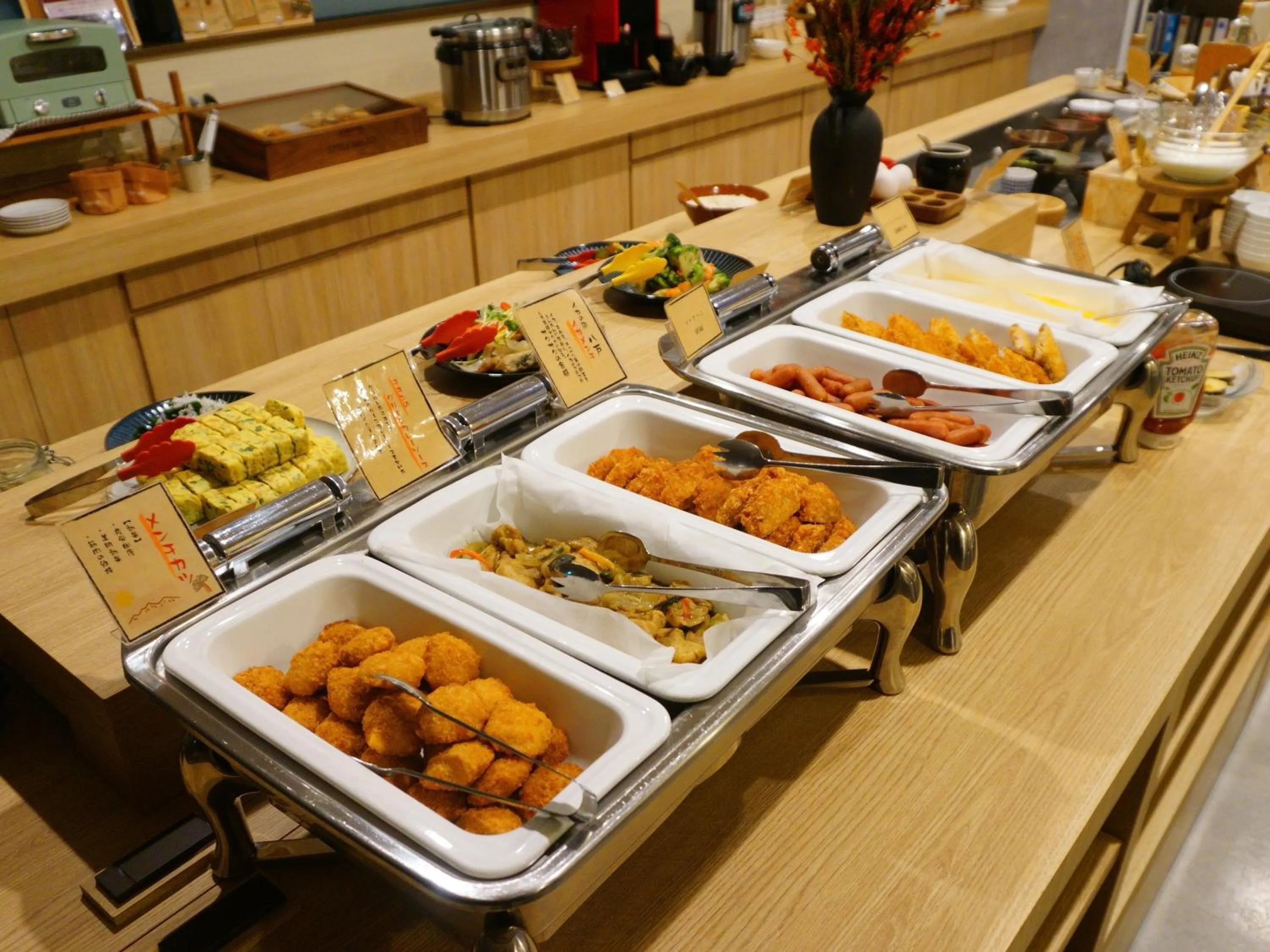 Buffet breakfast in APA Hotel Honhachinohe