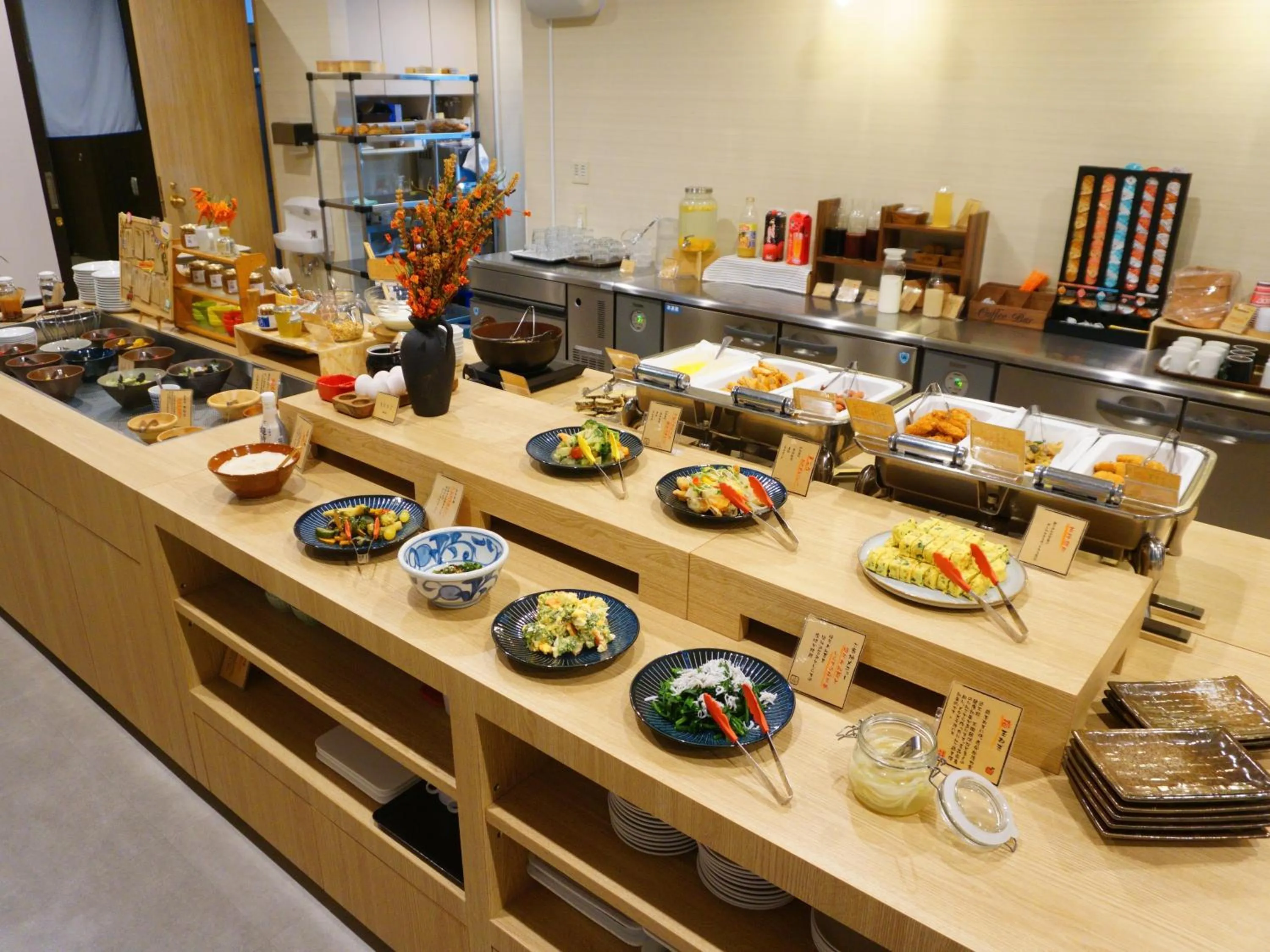 Buffet breakfast in APA Hotel Honhachinohe