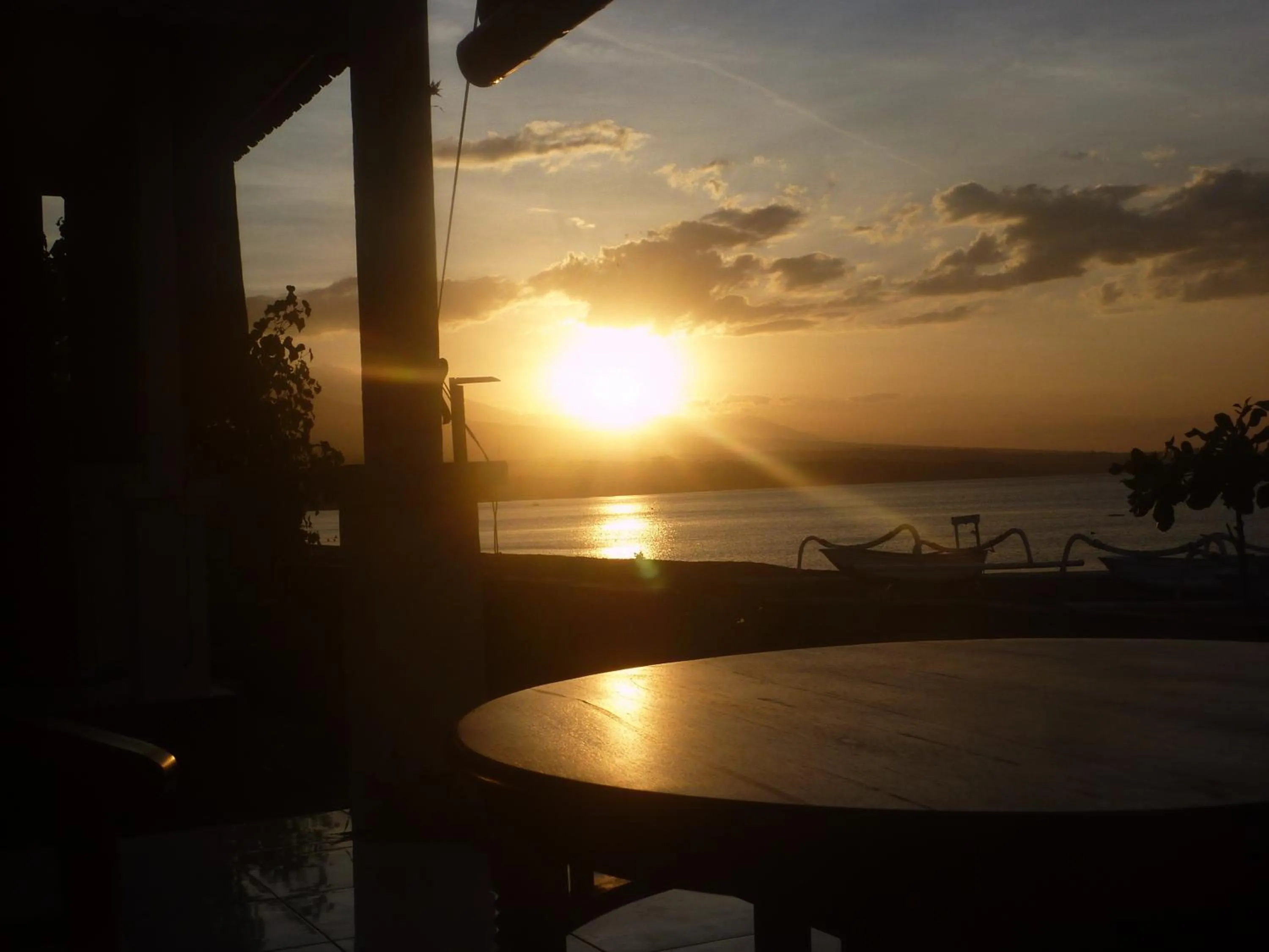 Balcony/Terrace in Tambun Sari Beach Homestay