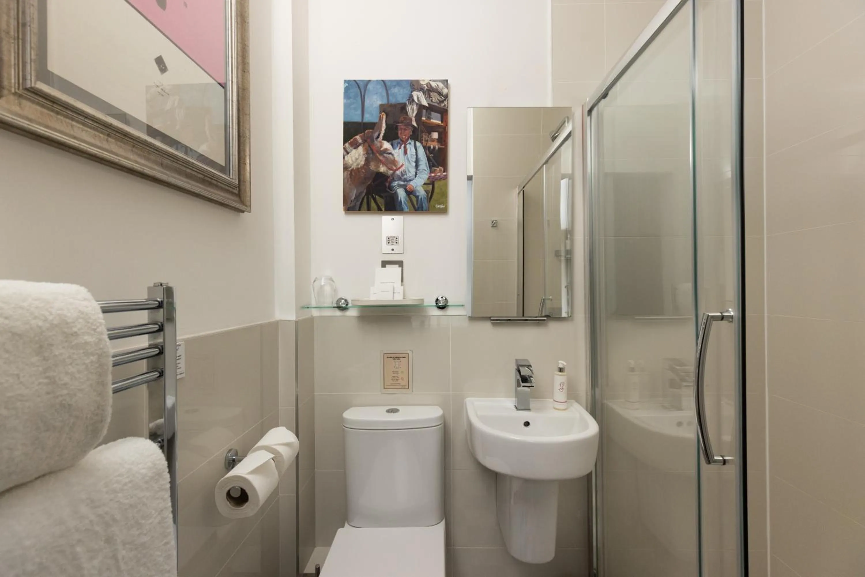 Shower in 24 Royal Terrace