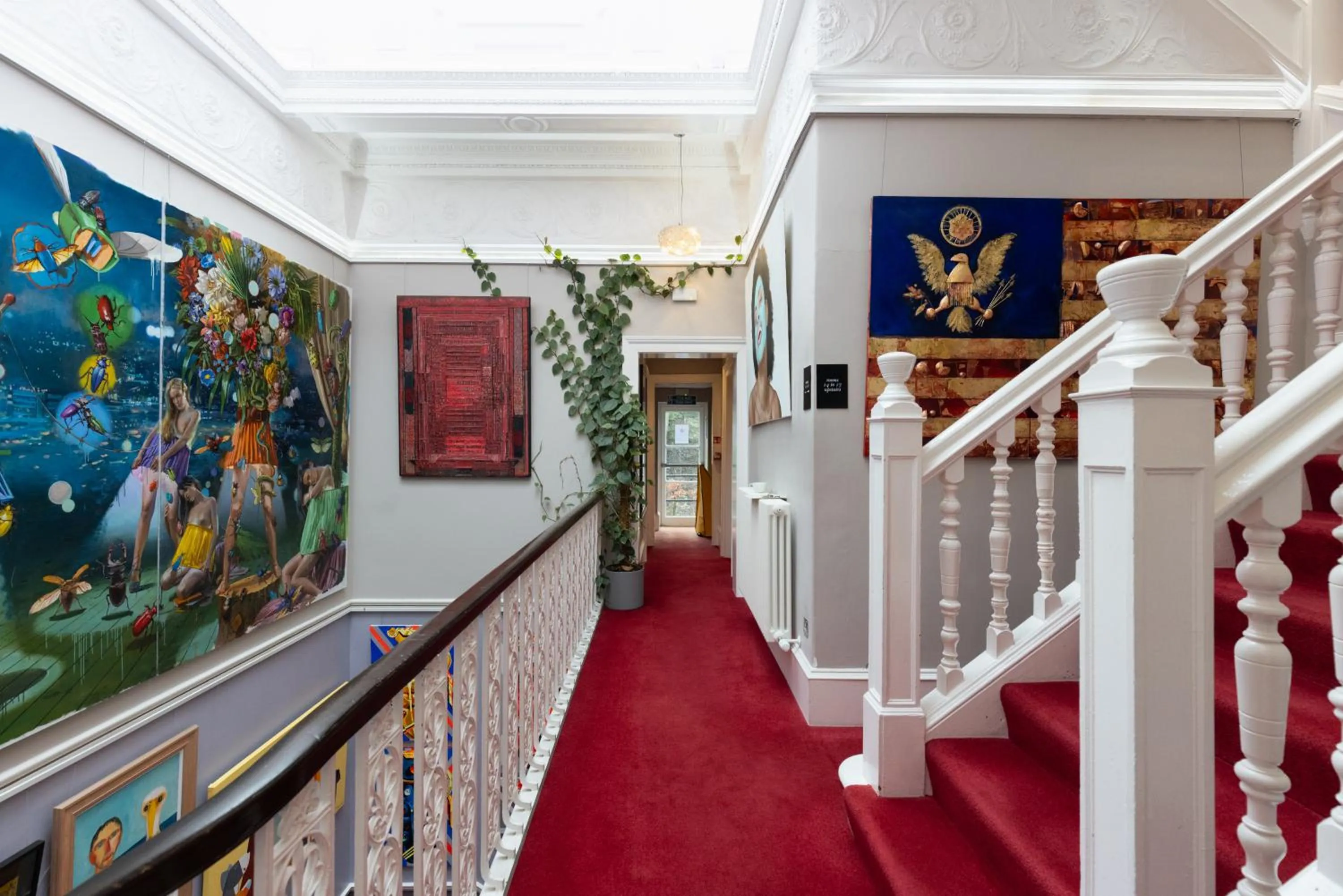 Decorative detail in 24 Royal Terrace