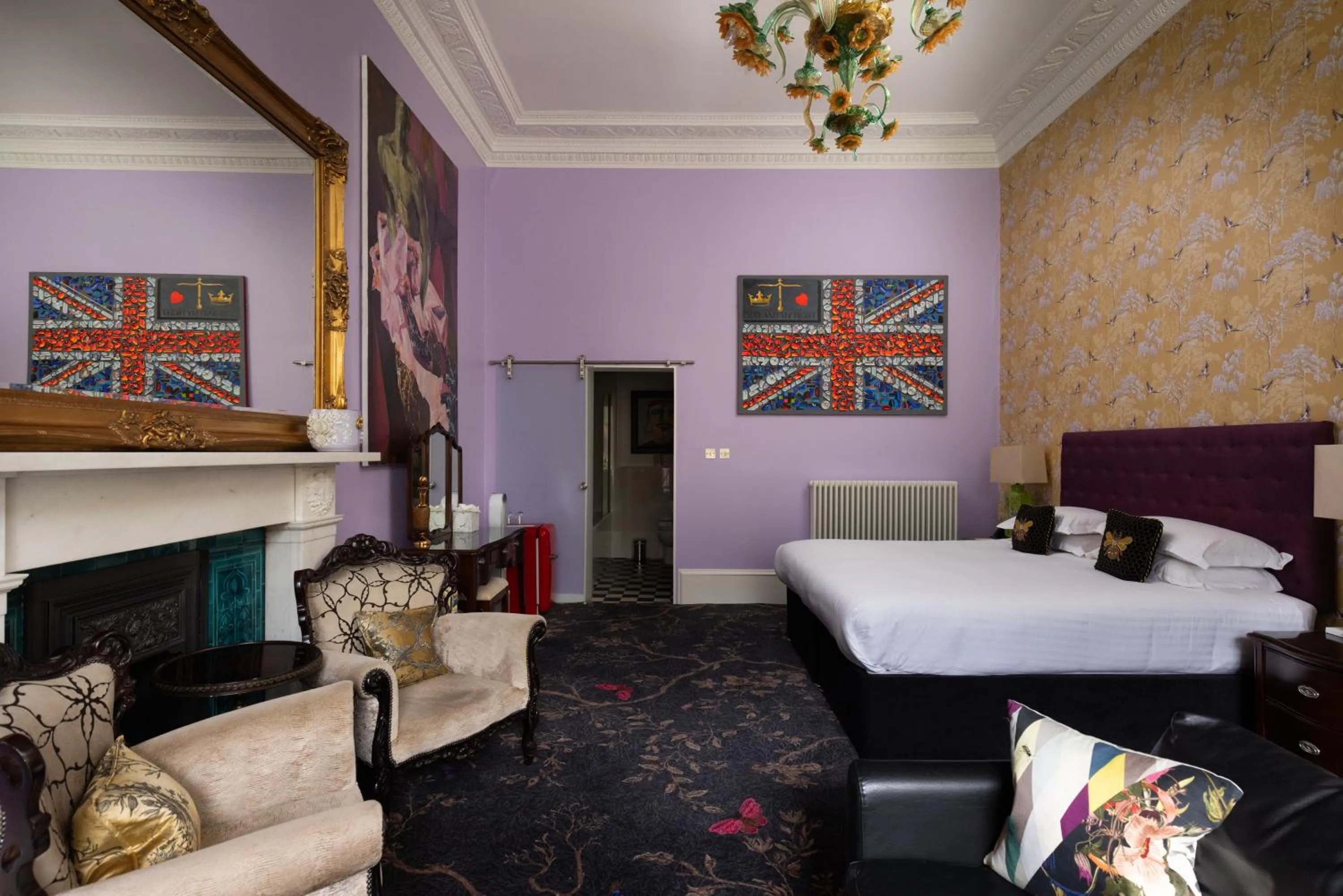 Bedroom, Bed in 24 Royal Terrace