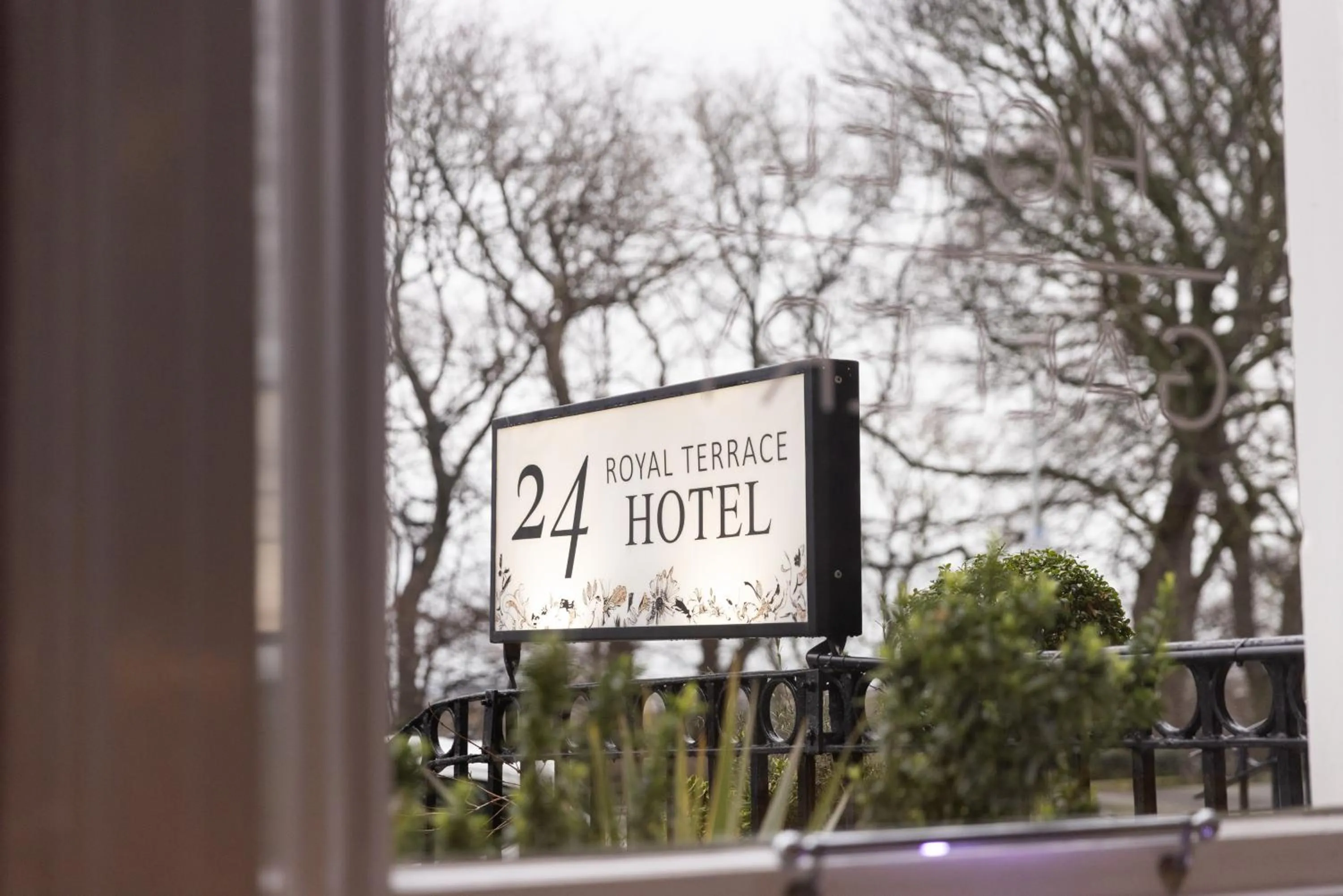 Logo/Certificate/Sign in 24 Royal Terrace