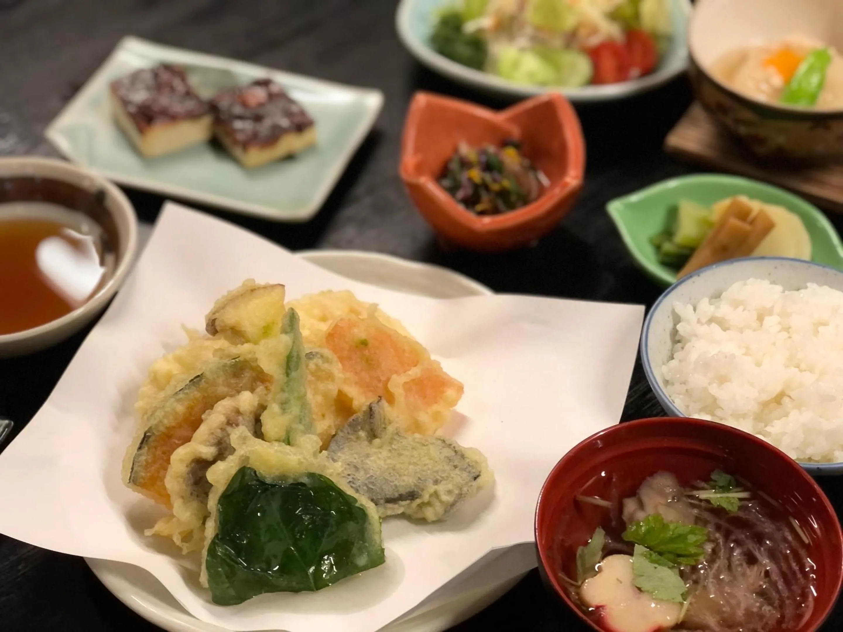 Food in Yama no Yado Meiji Onsen