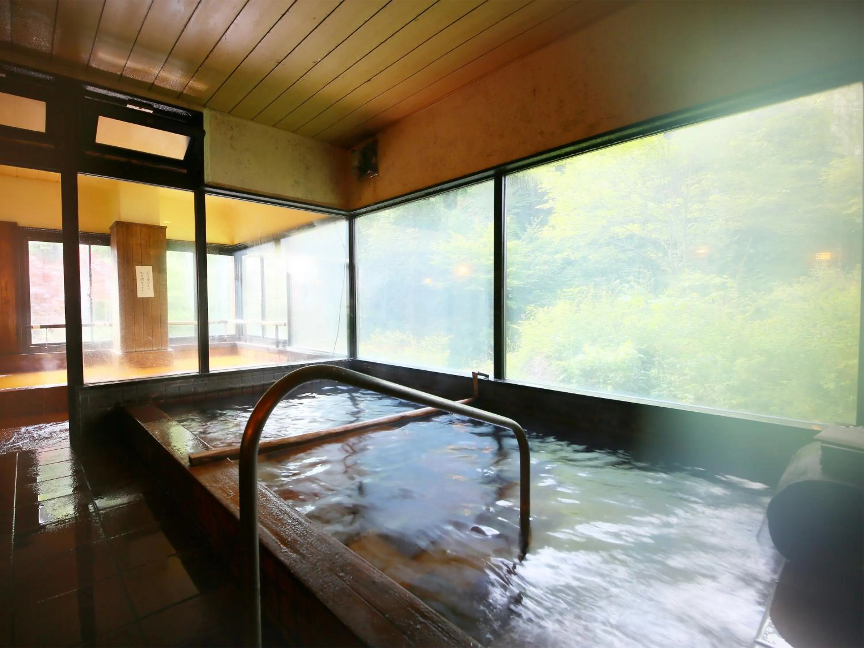 Hot Spring Bath in Yama no Yado Meiji Onsen