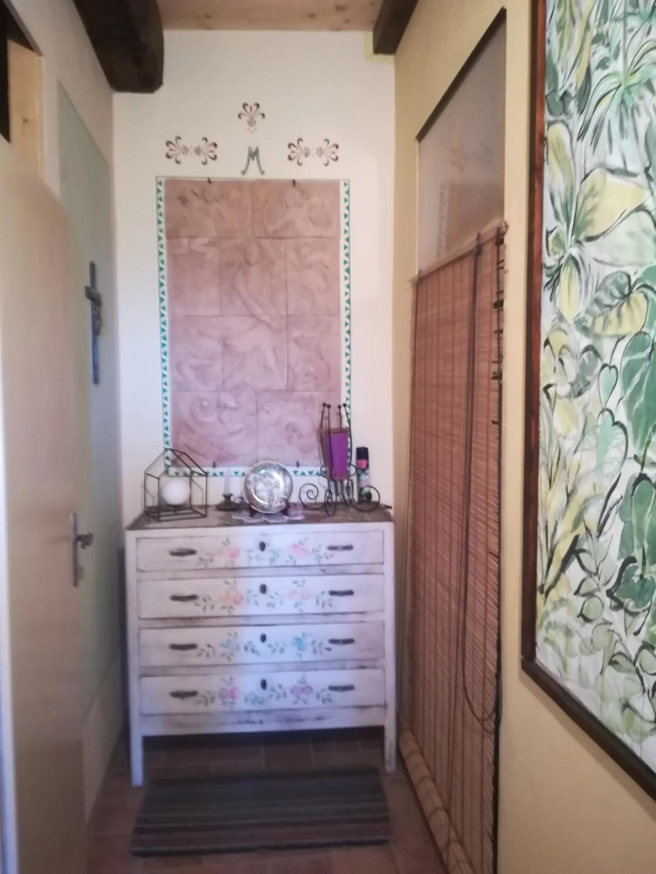 Decorative detail in B&b San Nicola