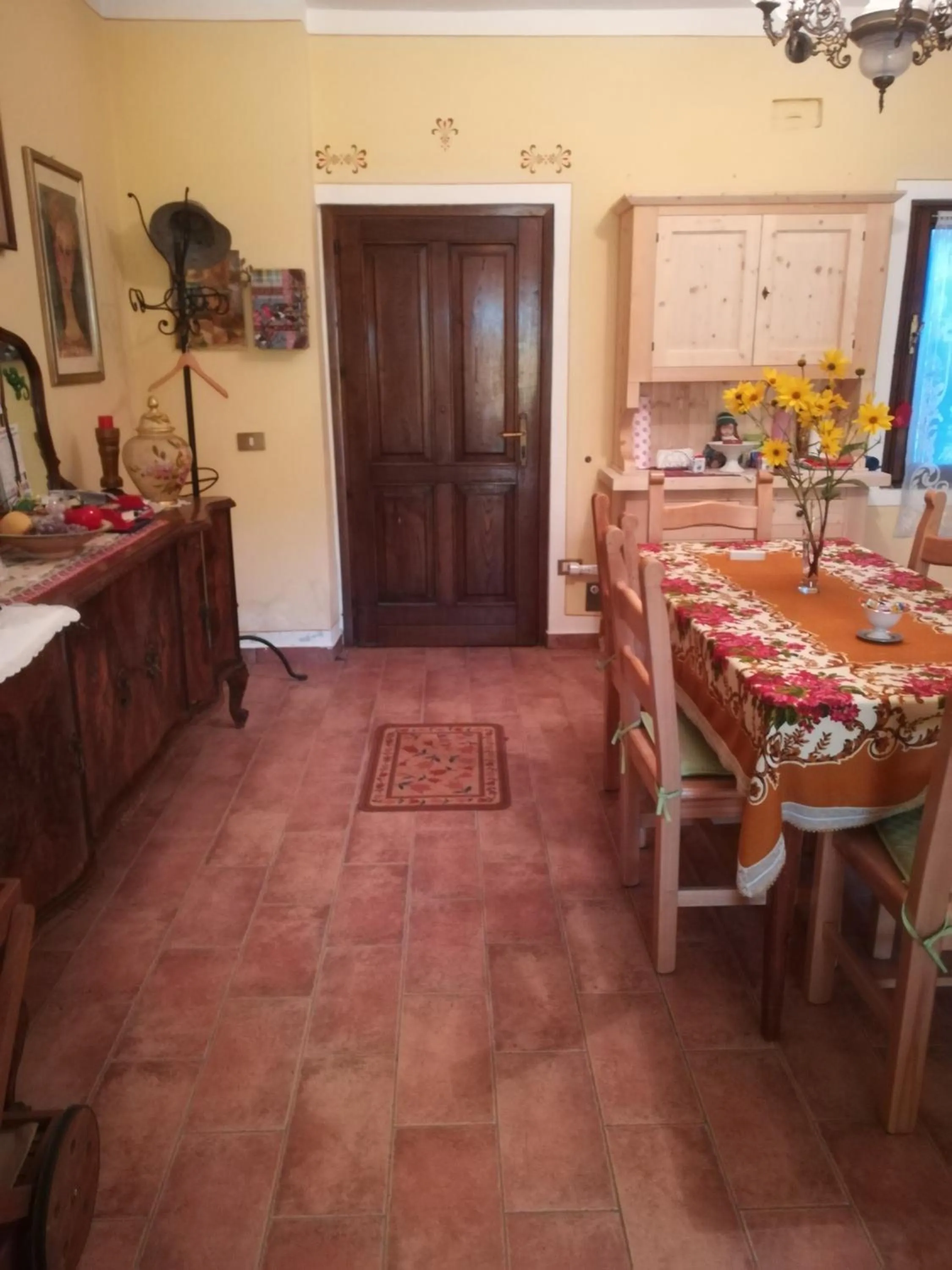 Communal kitchen in B&b San Nicola