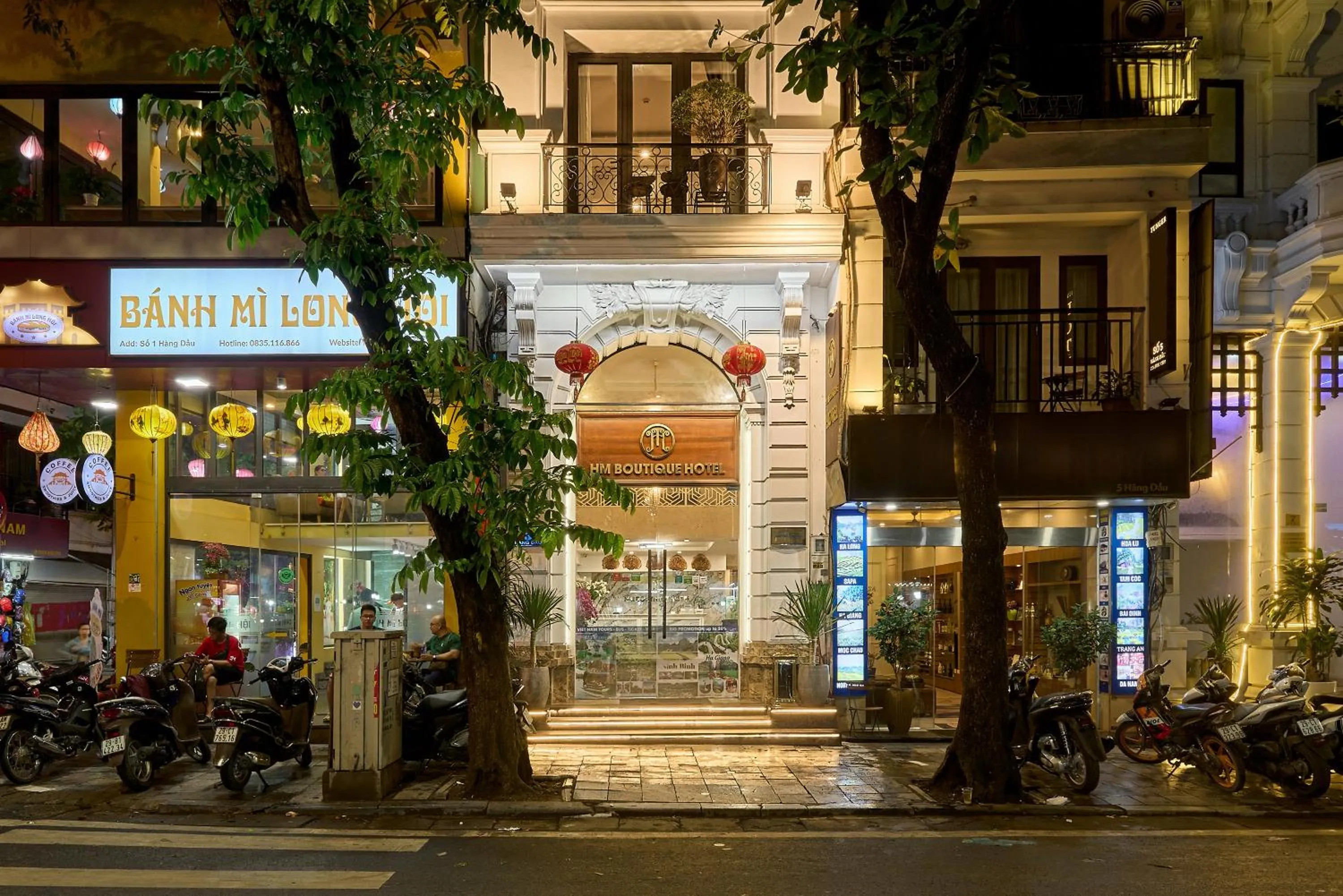Property building in Hanoi HM Boutique Hotel