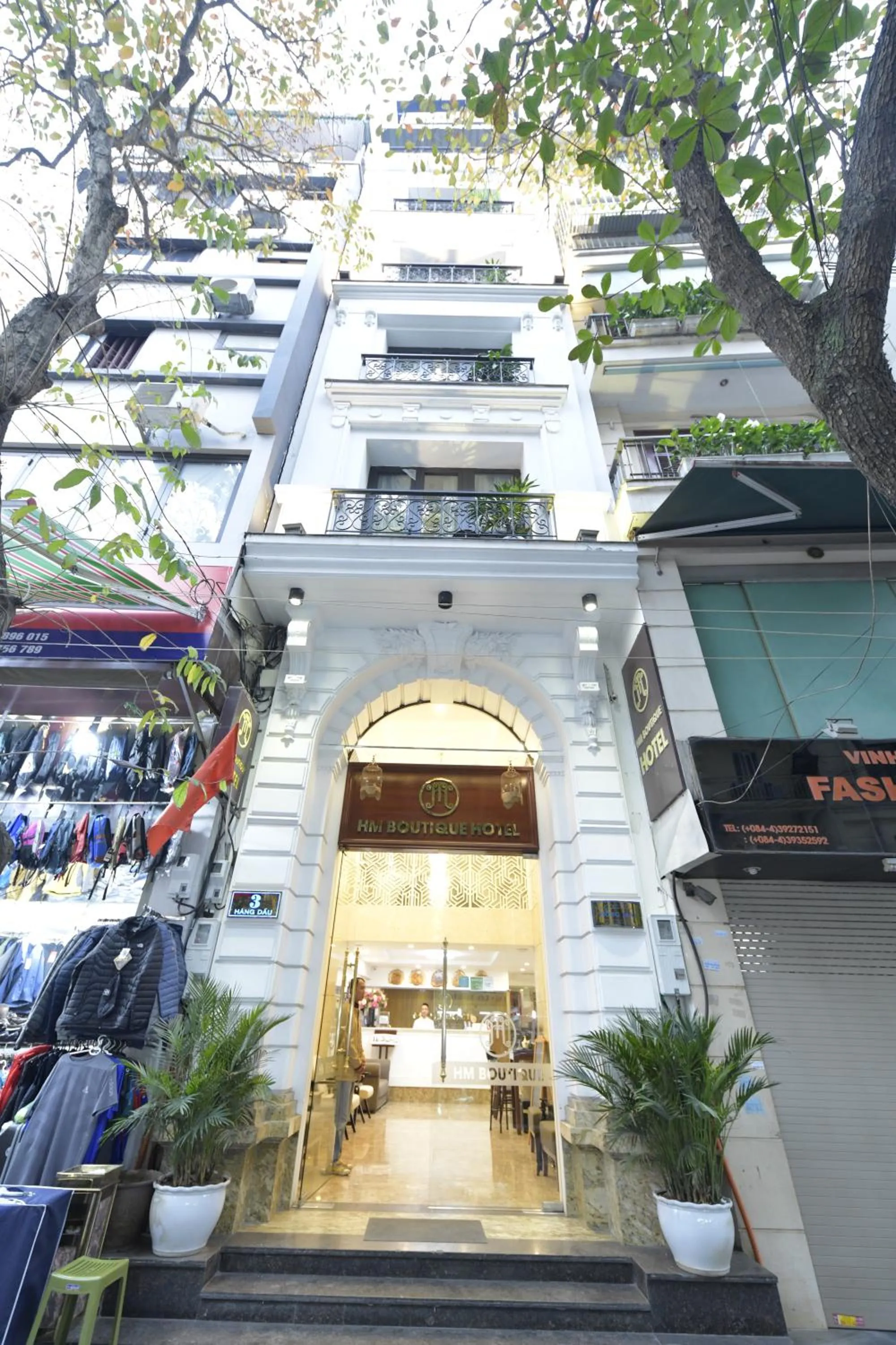 Property building in Hanoi HM Boutique Hotel