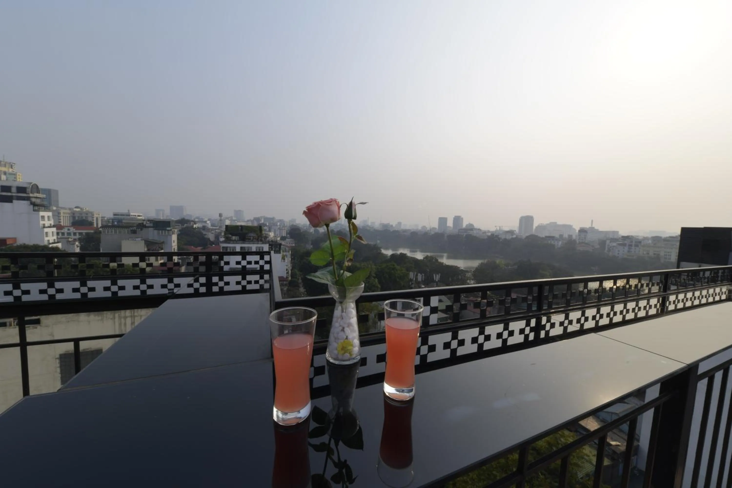 Balcony/Terrace in Hanoi HM Boutique Hotel