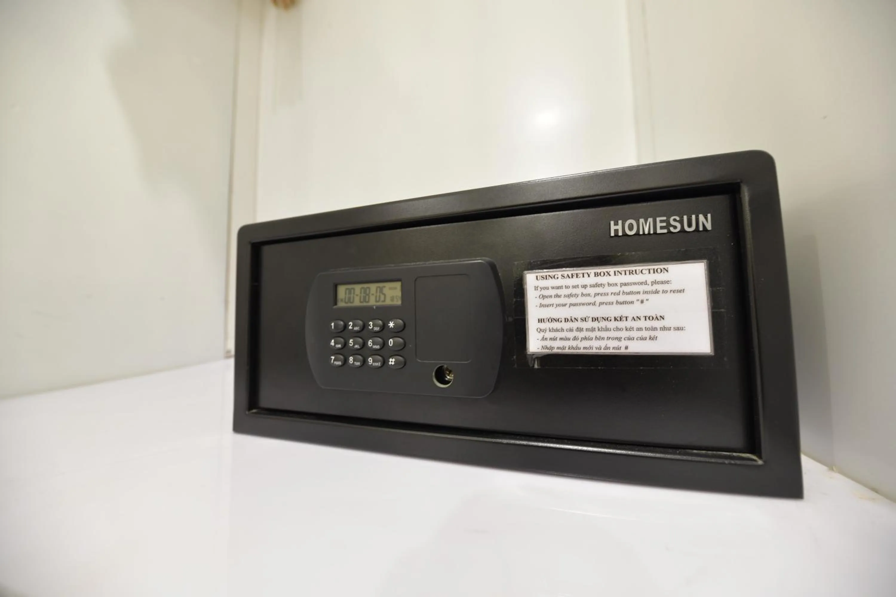 safe in Hanoi HM Boutique Hotel