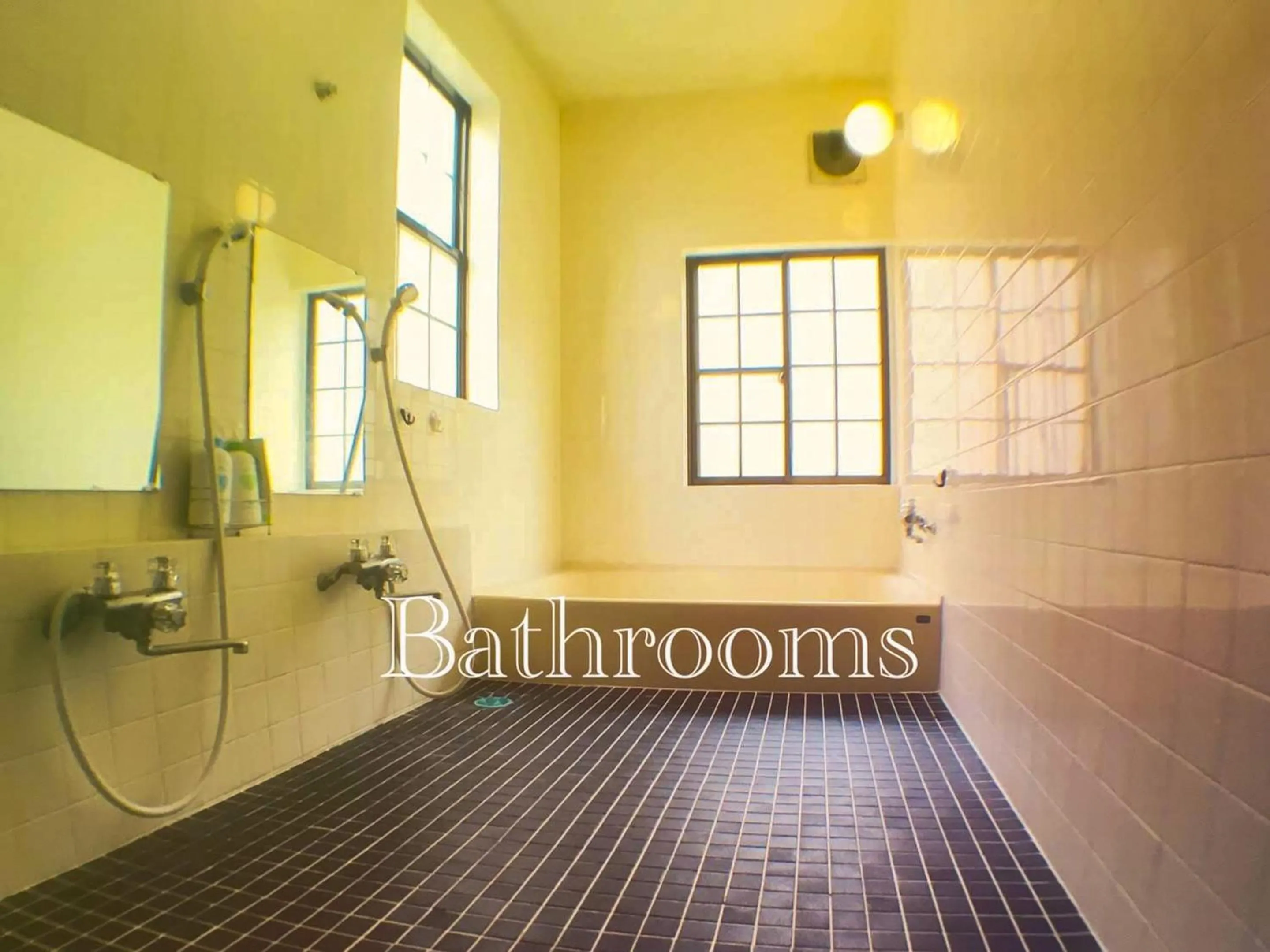 Shower in Pension Wildflowers