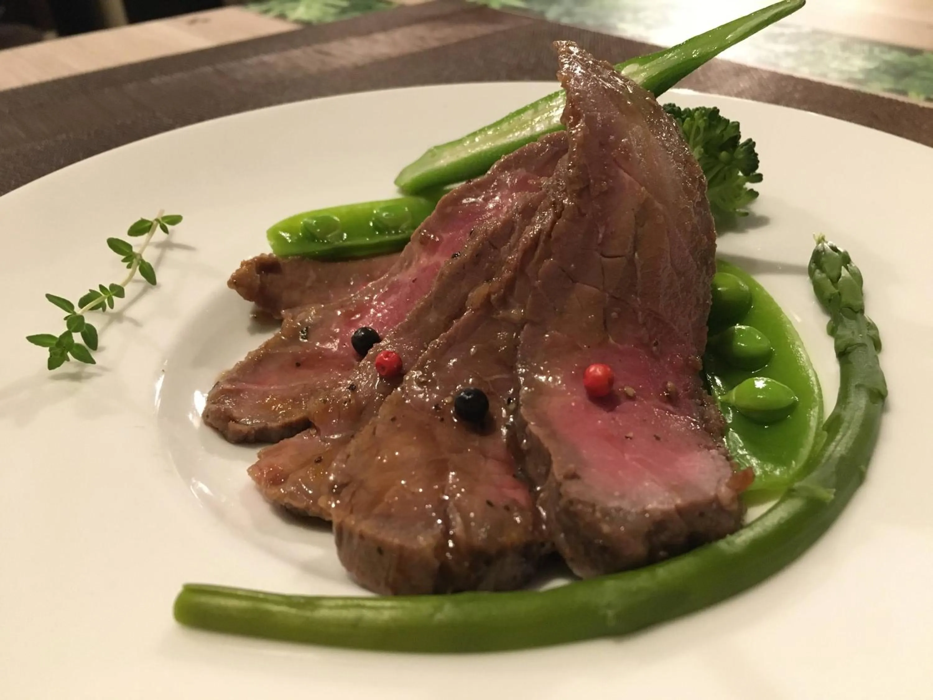 Dinner in Pension Wildflowers