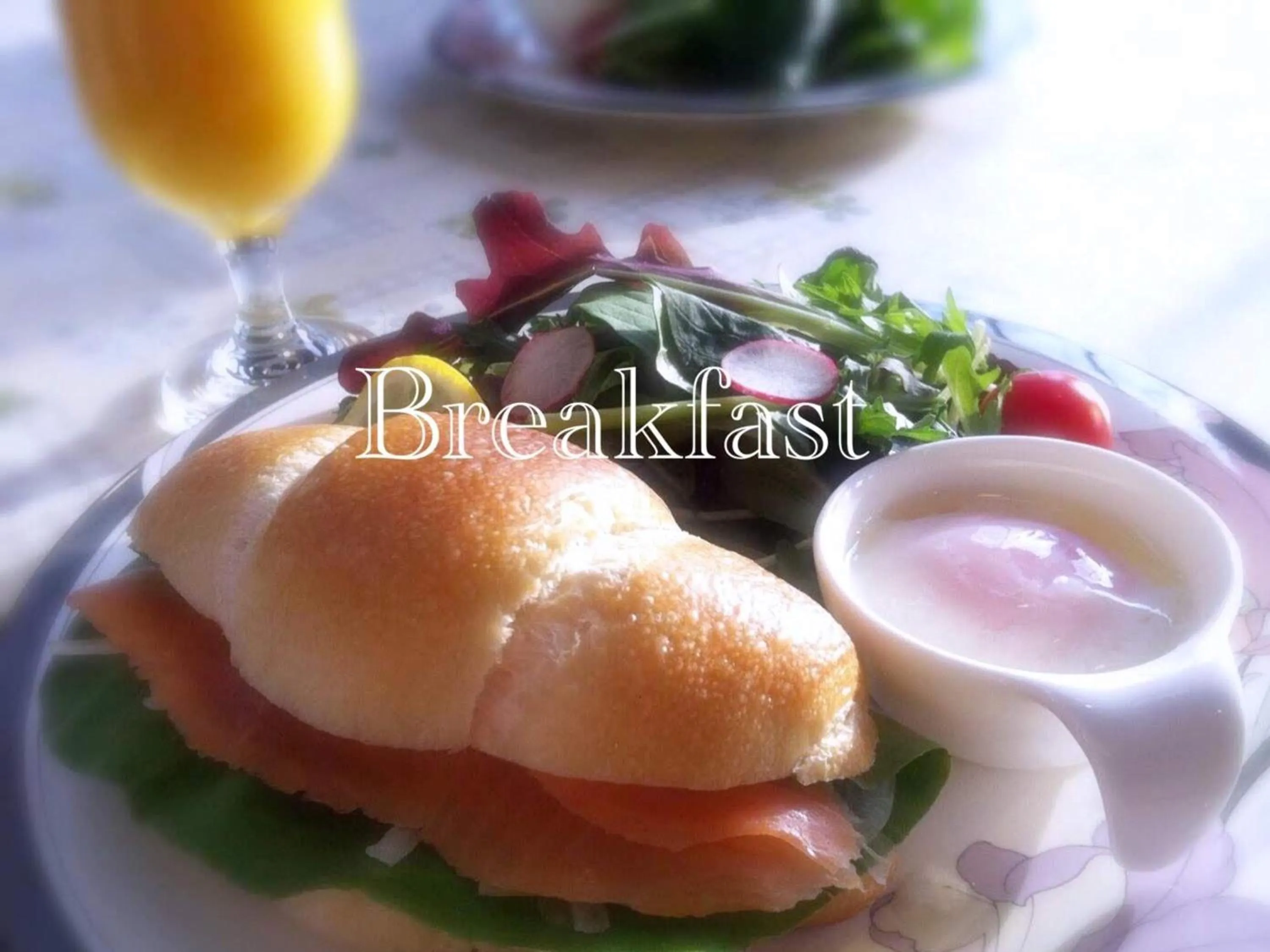 Breakfast in Pension Wildflowers