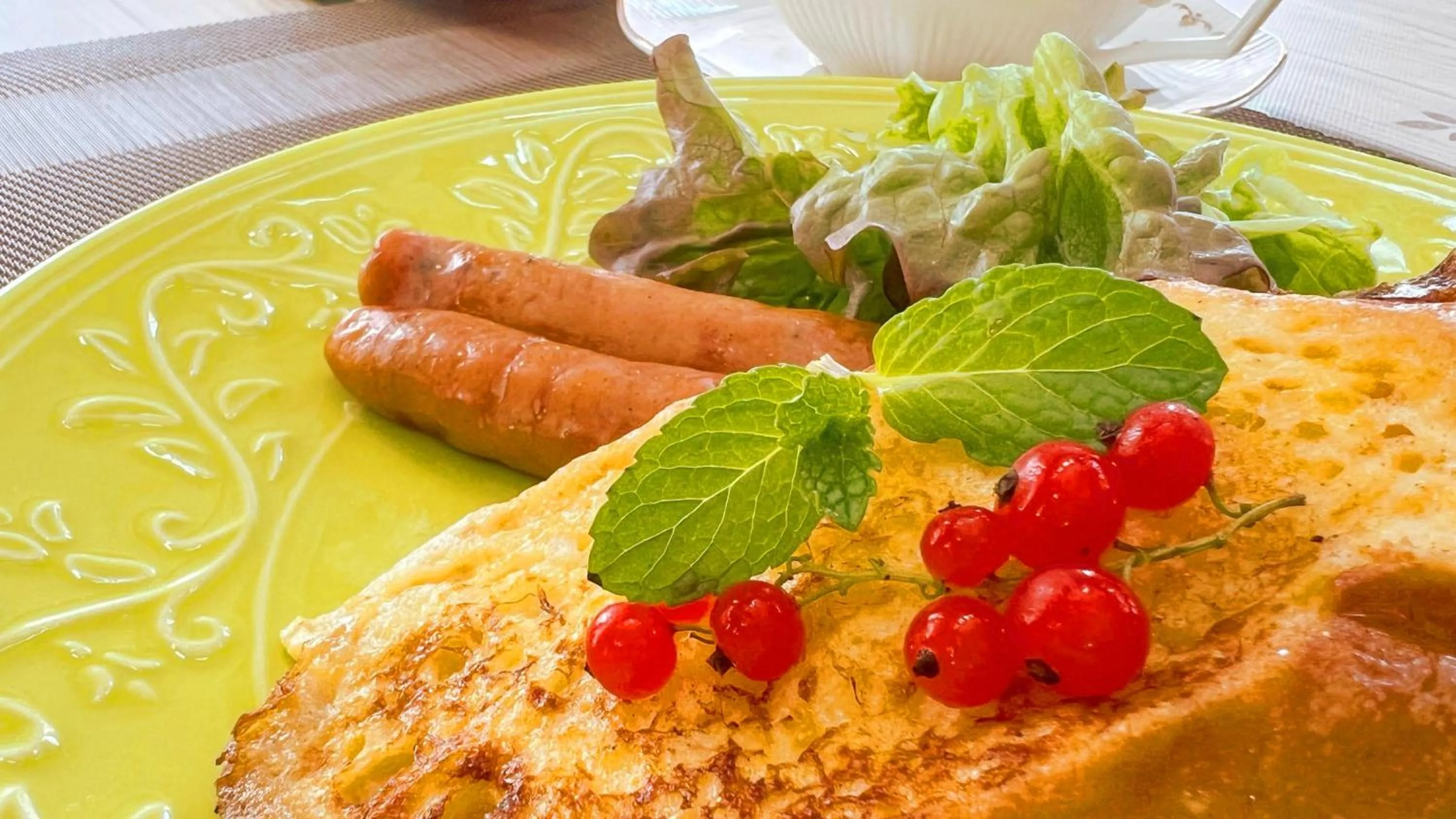 Breakfast in Pension Wildflowers