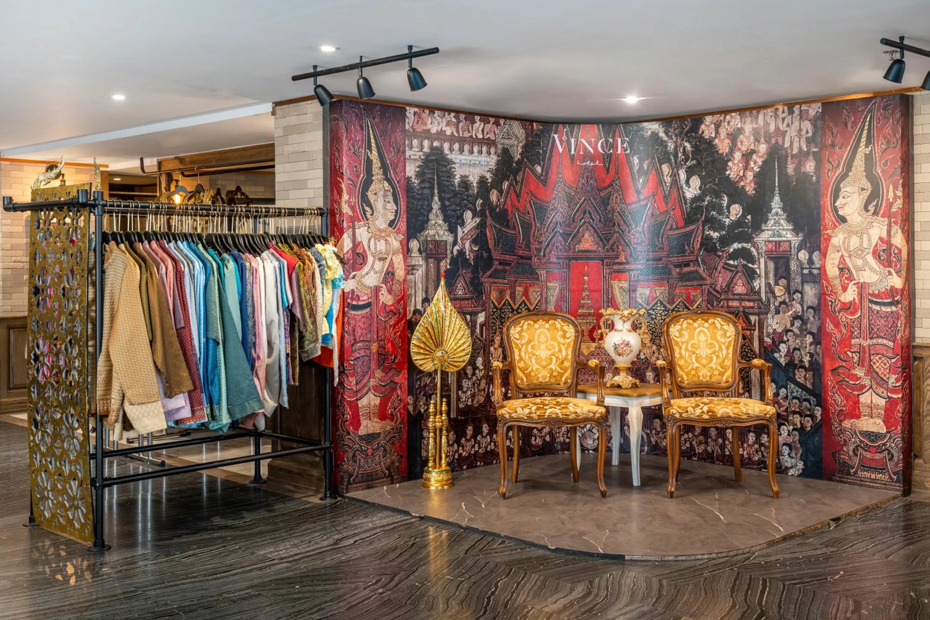 On site in Vince Hotel Pratunam