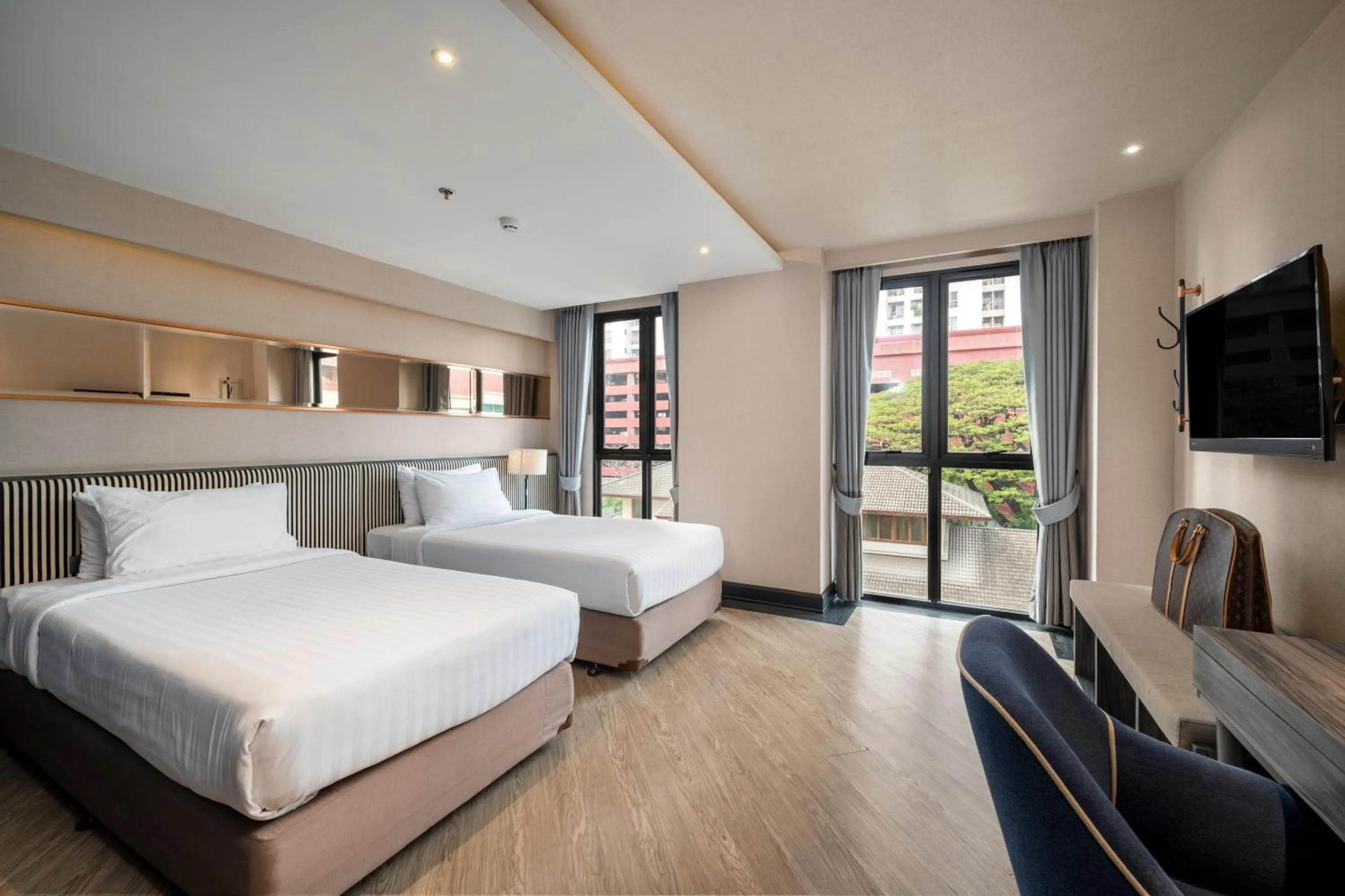 Bedroom, Bed in Vince Hotel Pratunam