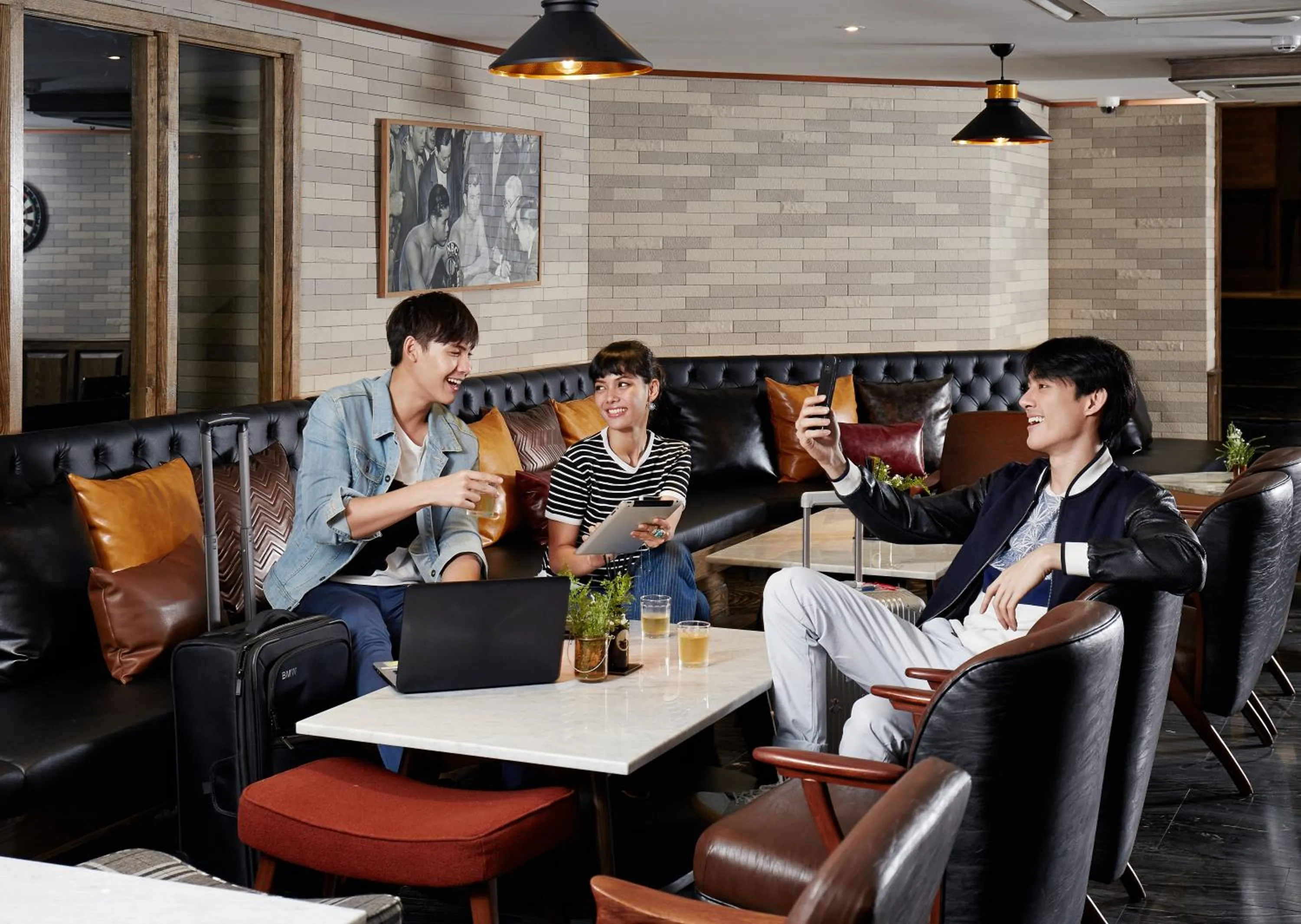 Lobby or reception in Vince Hotel Pratunam