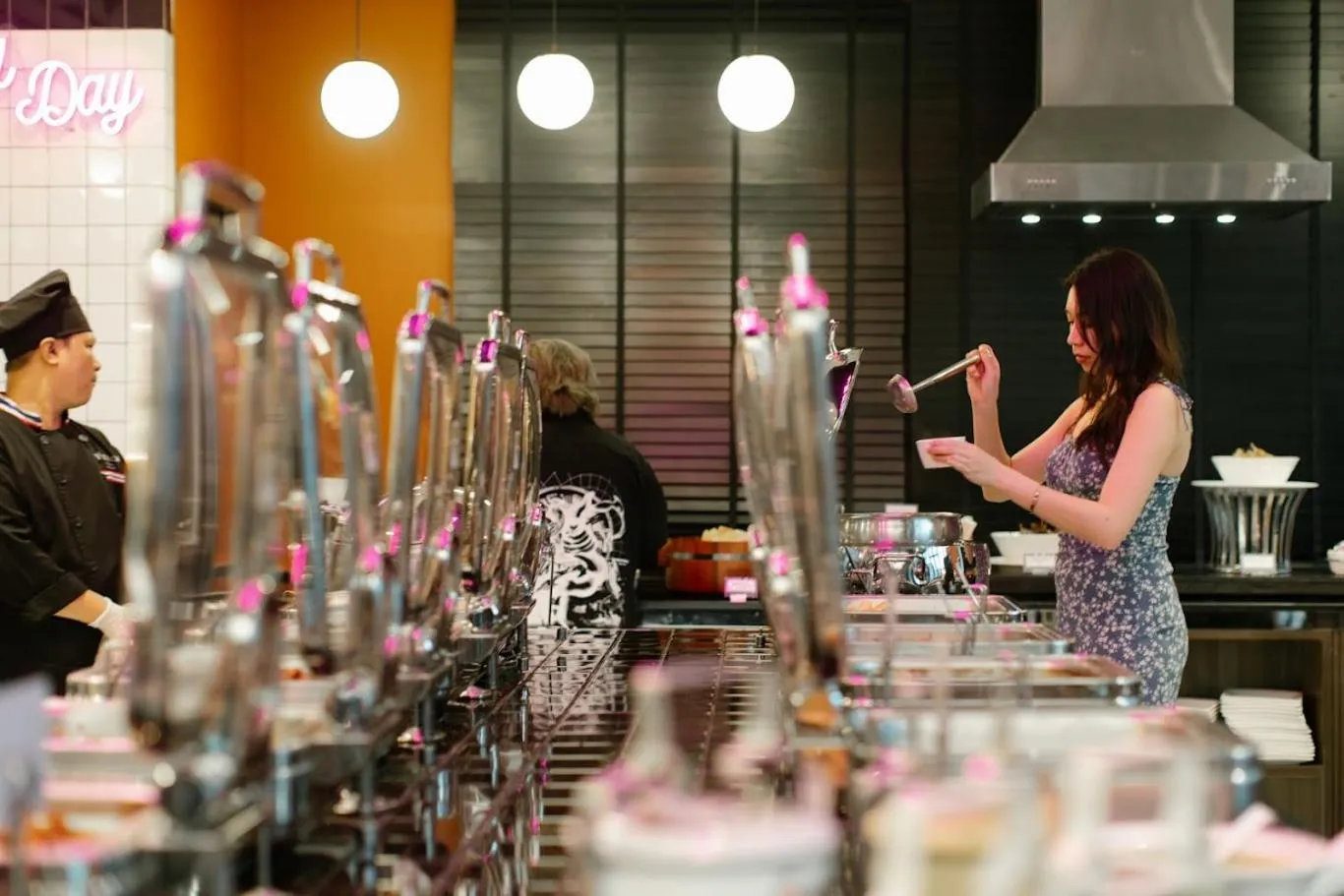 Dinner in Vince Hotel Pratunam