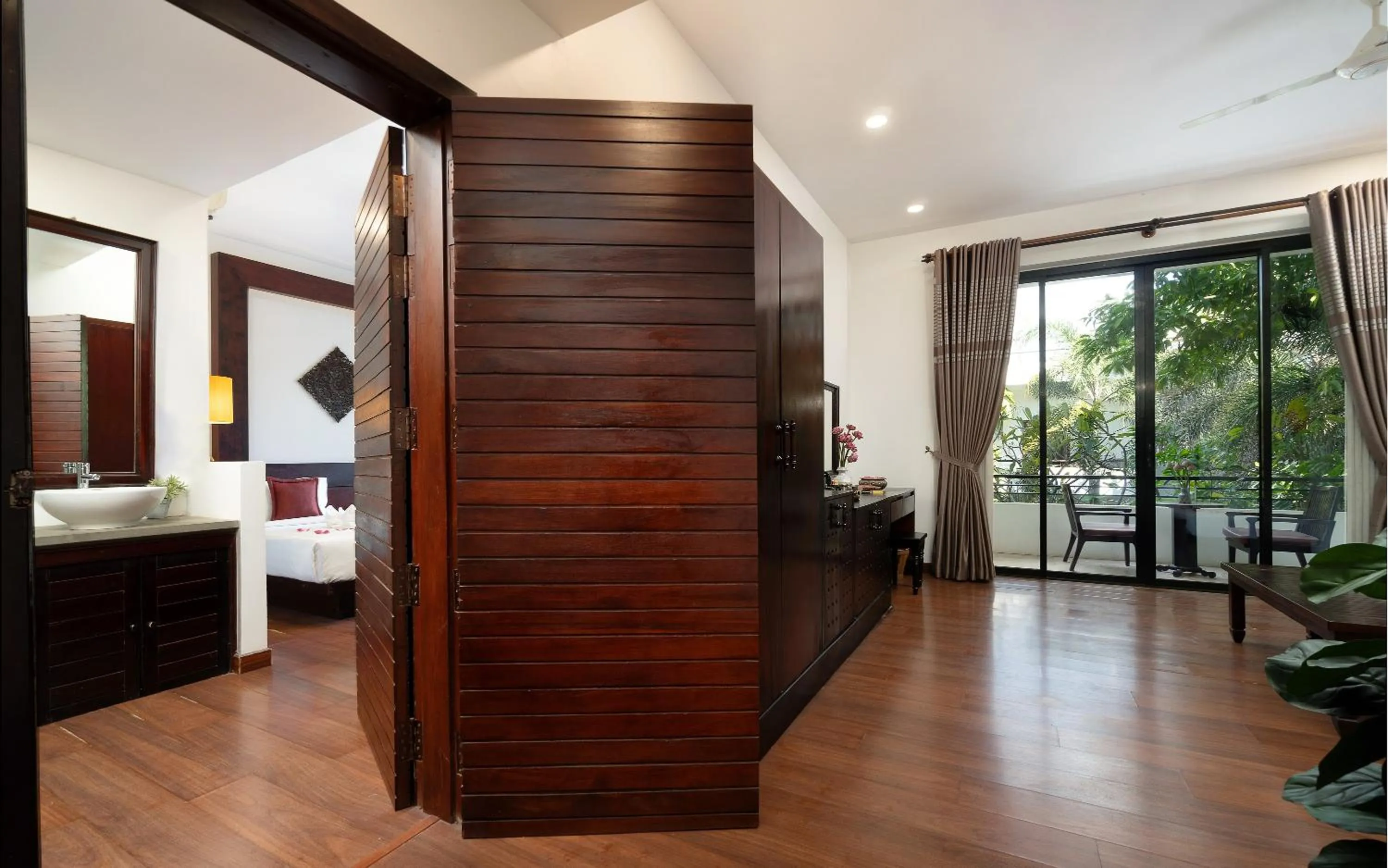 Balcony/Terrace in The Moon Residence & Spa