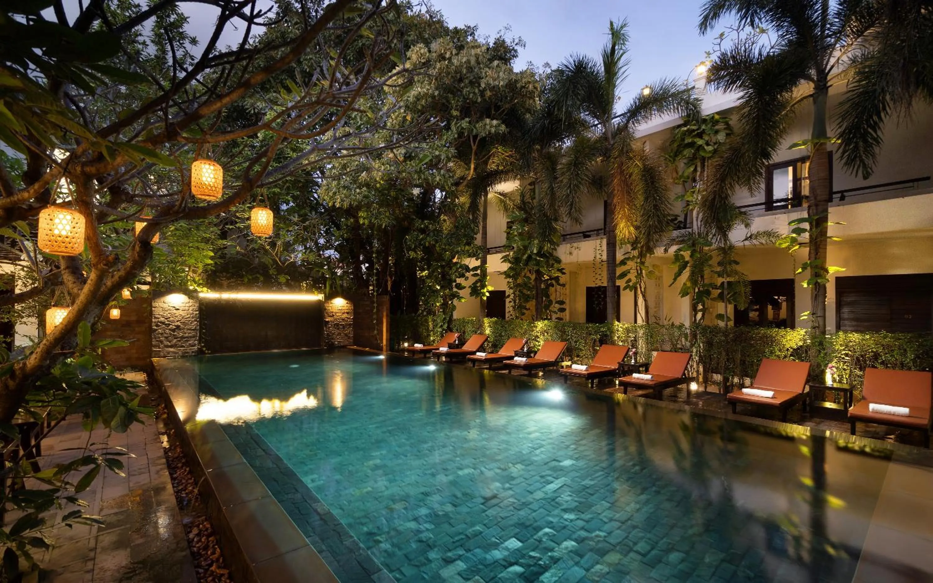 Property building in The Moon Residence & Spa