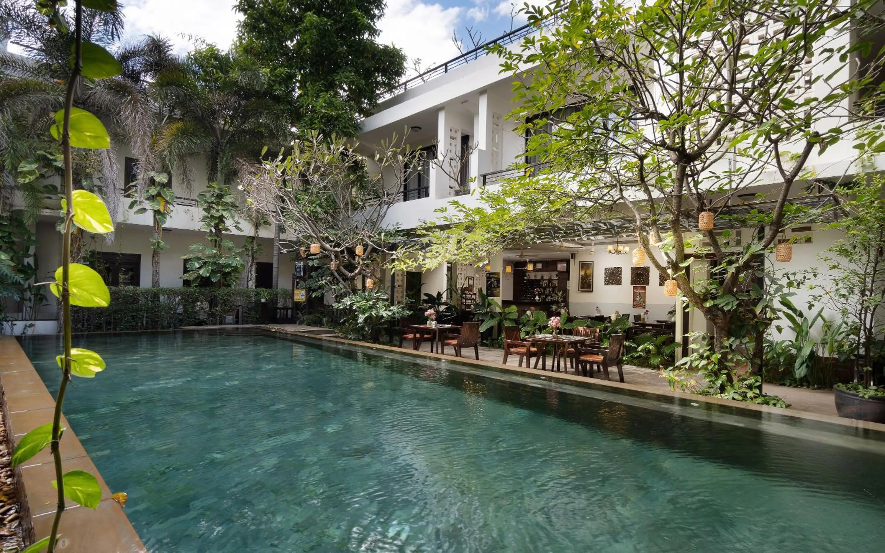 Property building in The Moon Residence & Spa