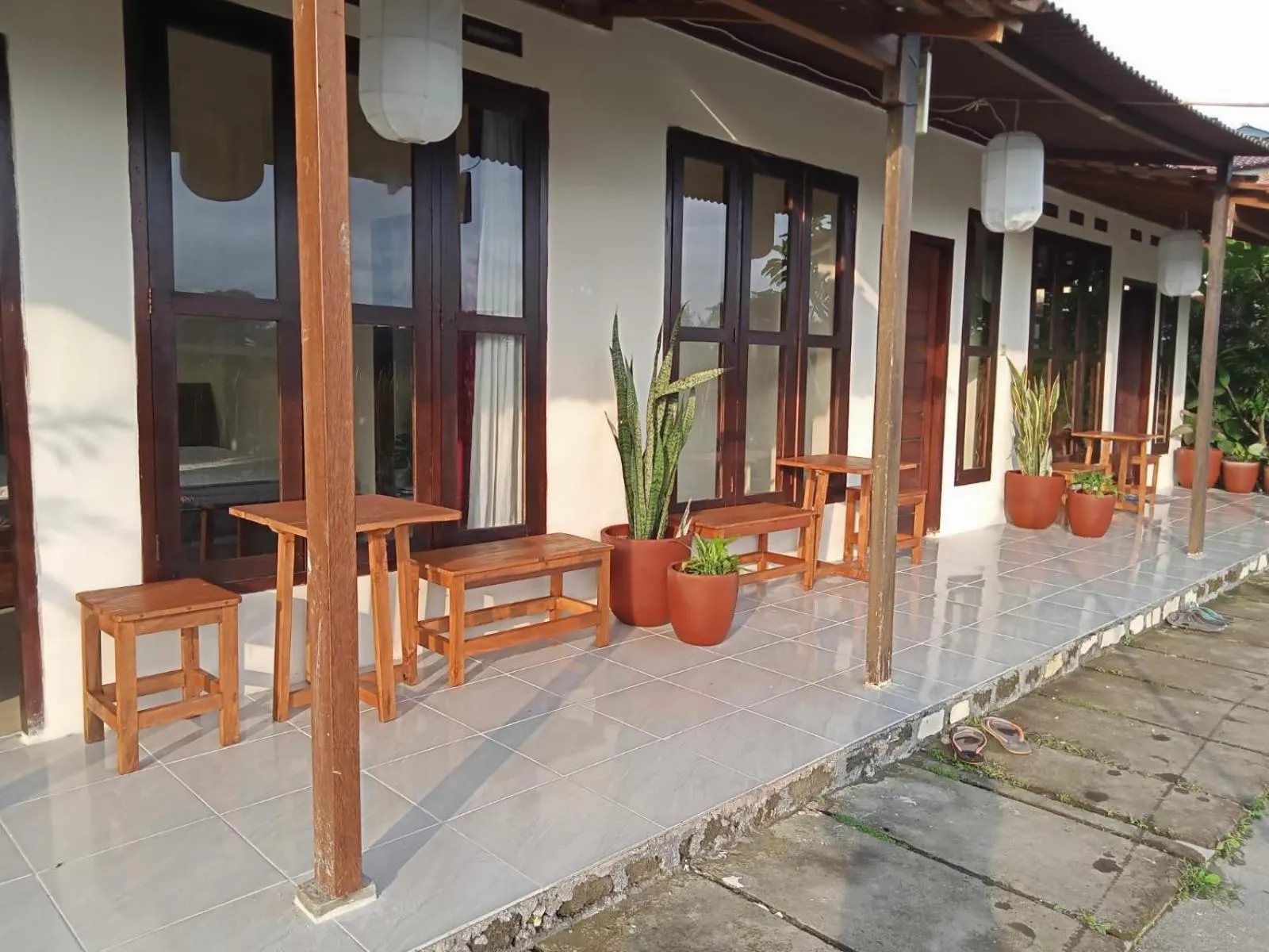 Property building in Rosella Cottages - Homestay - Yogyakarta