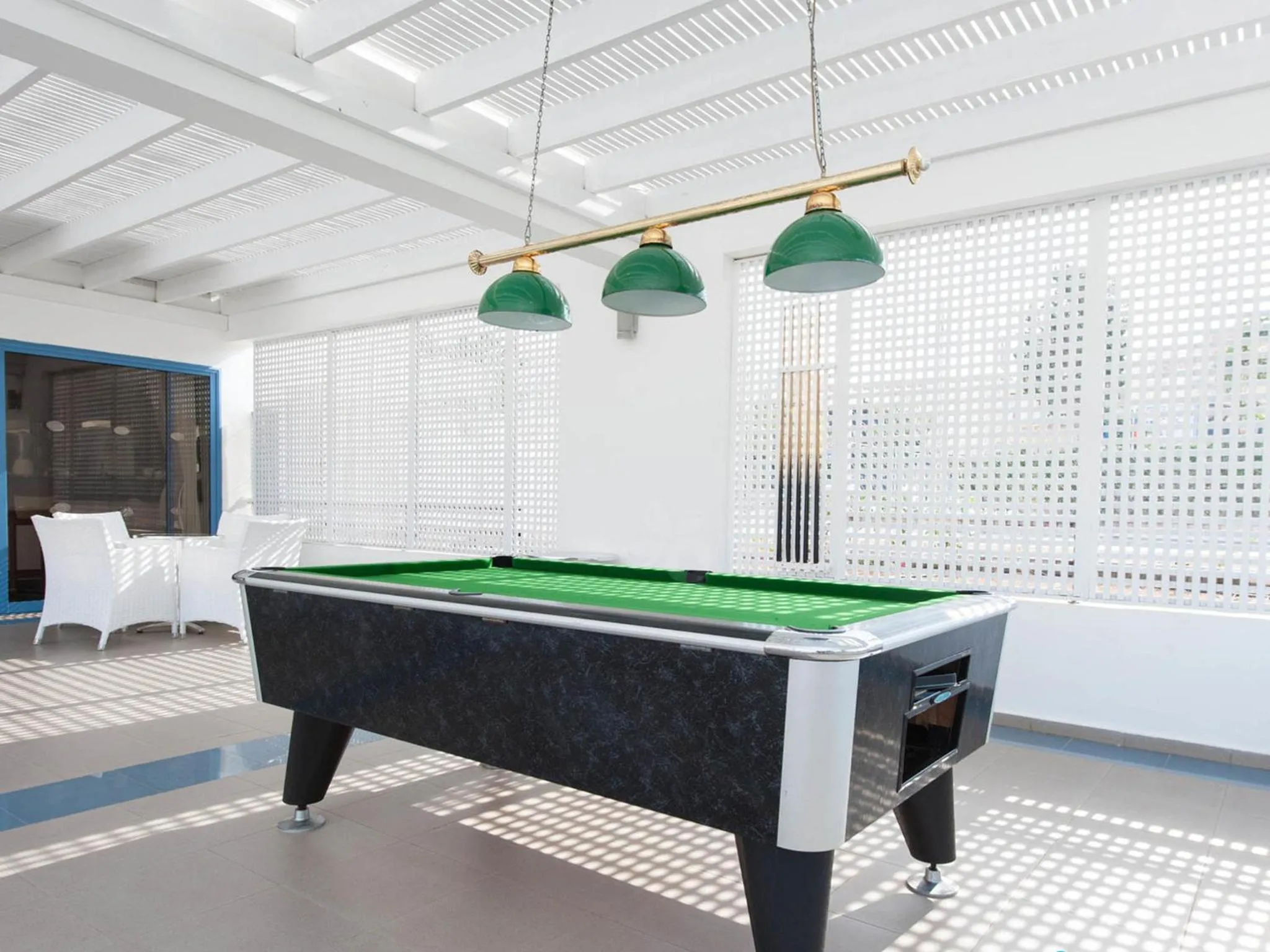 Billiard in Iliada Beach Hotel