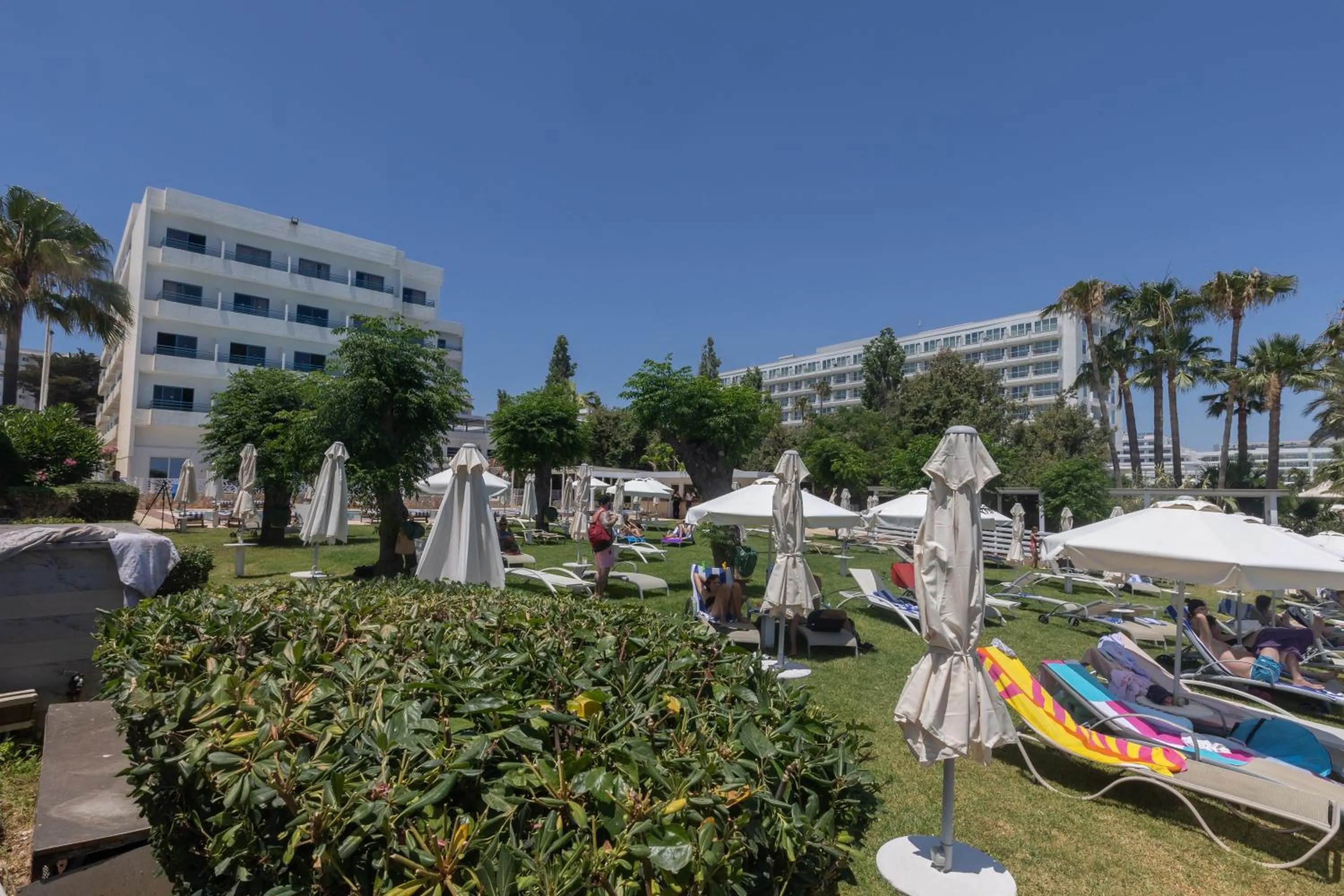 Garden in Iliada Beach Hotel