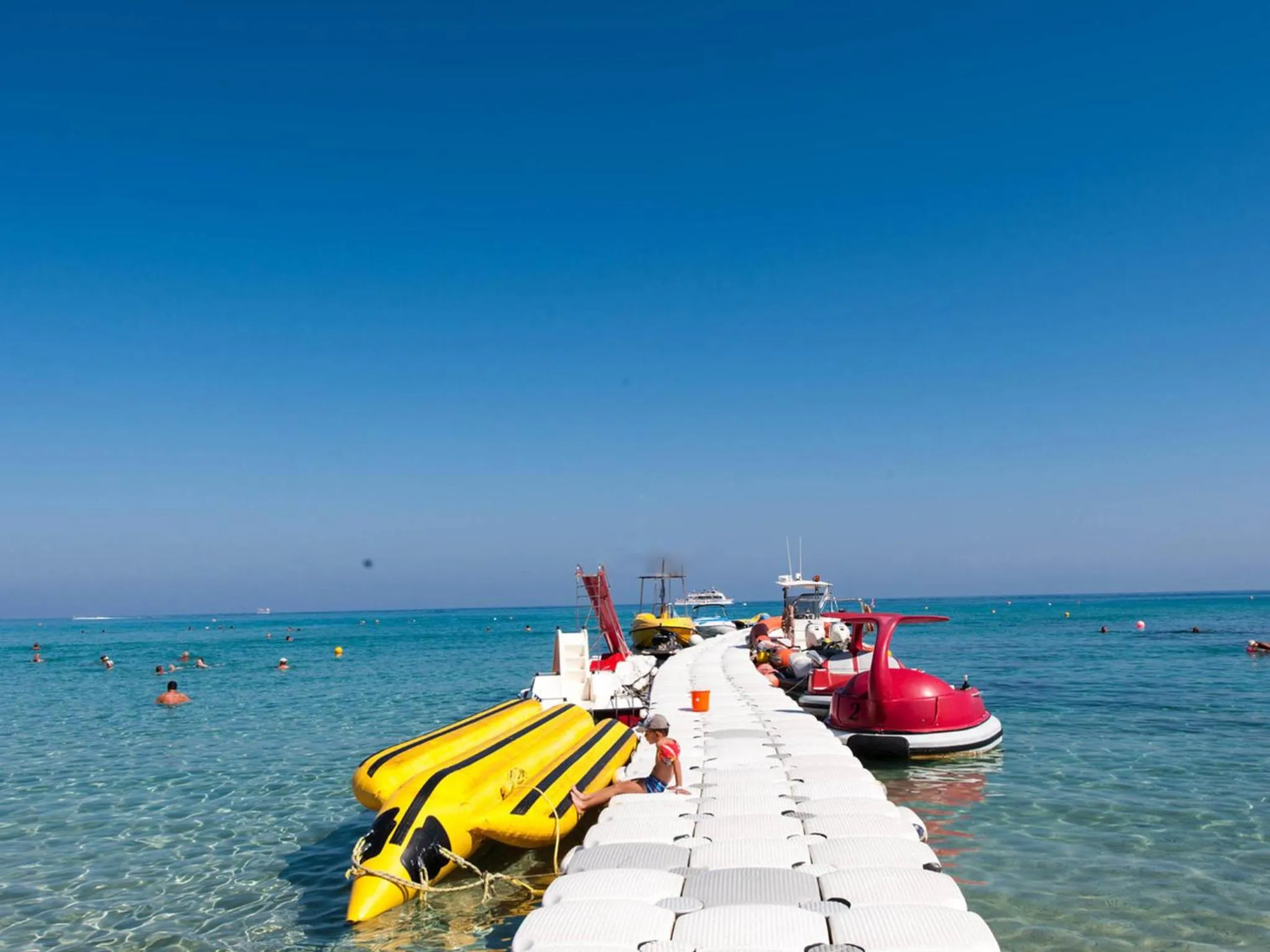 Beach in Iliada Beach Hotel