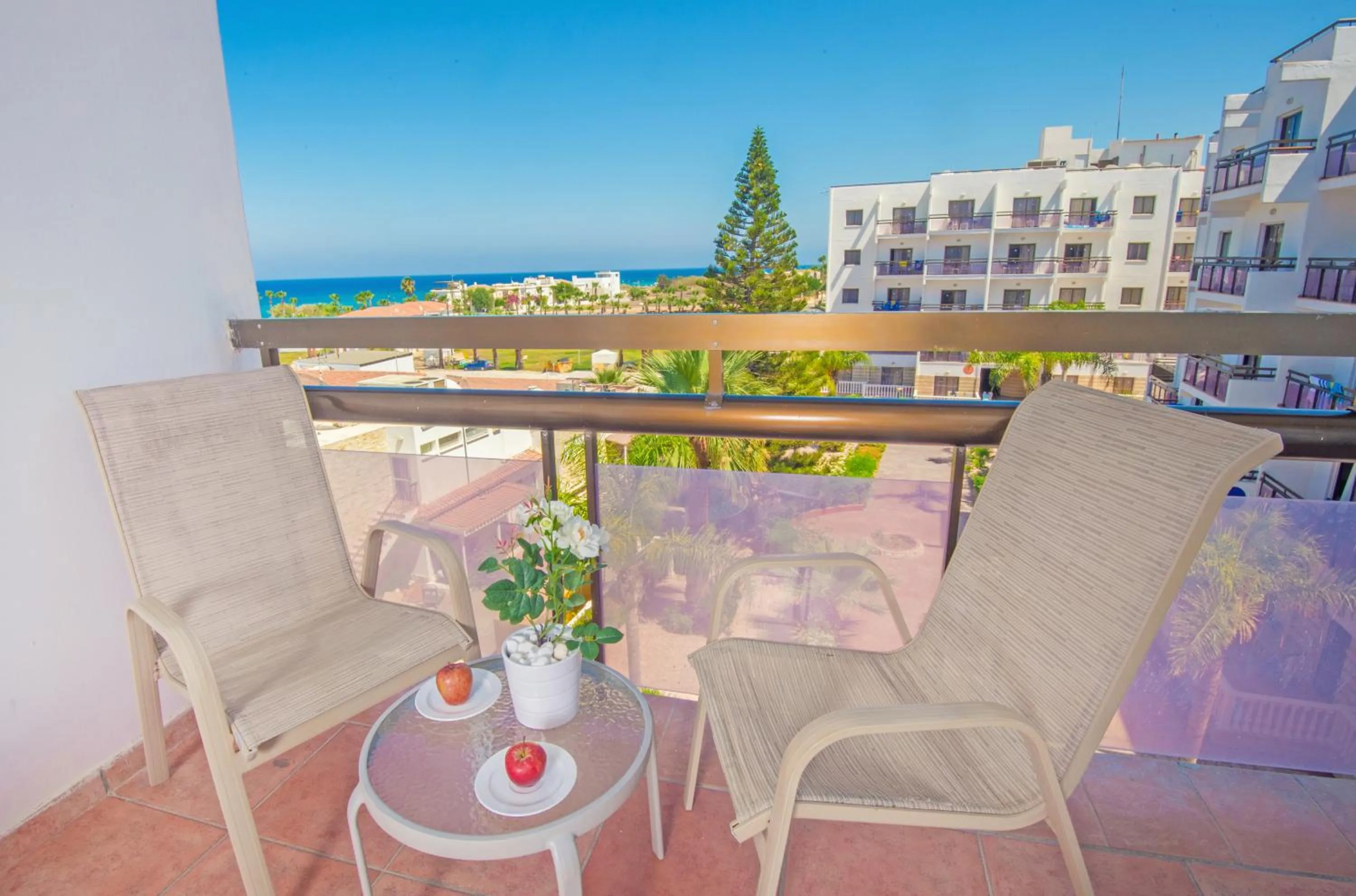 Balcony/Terrace in Marlita Beach Hotel Apartments