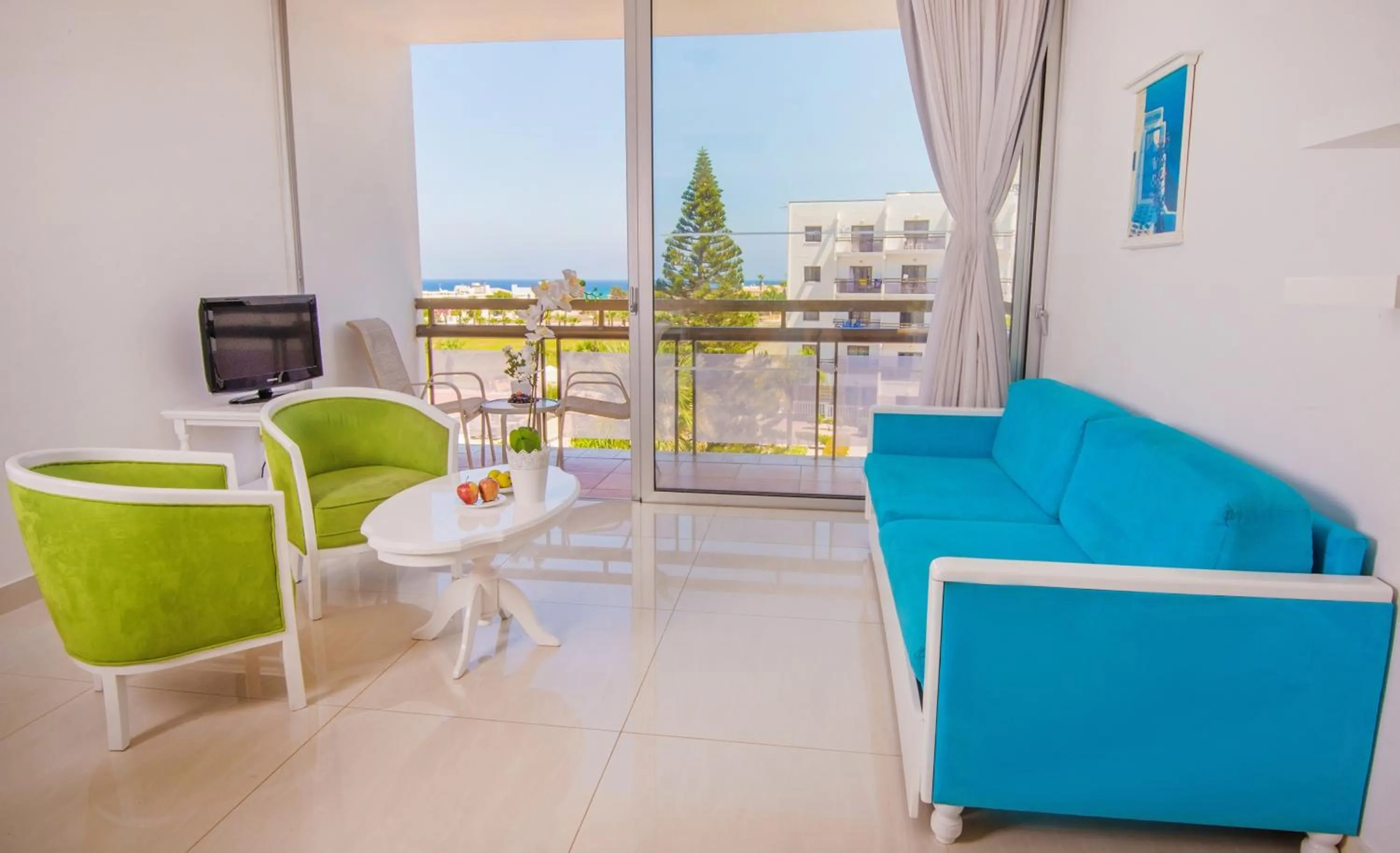 Sea view in Marlita Beach Hotel Apartments