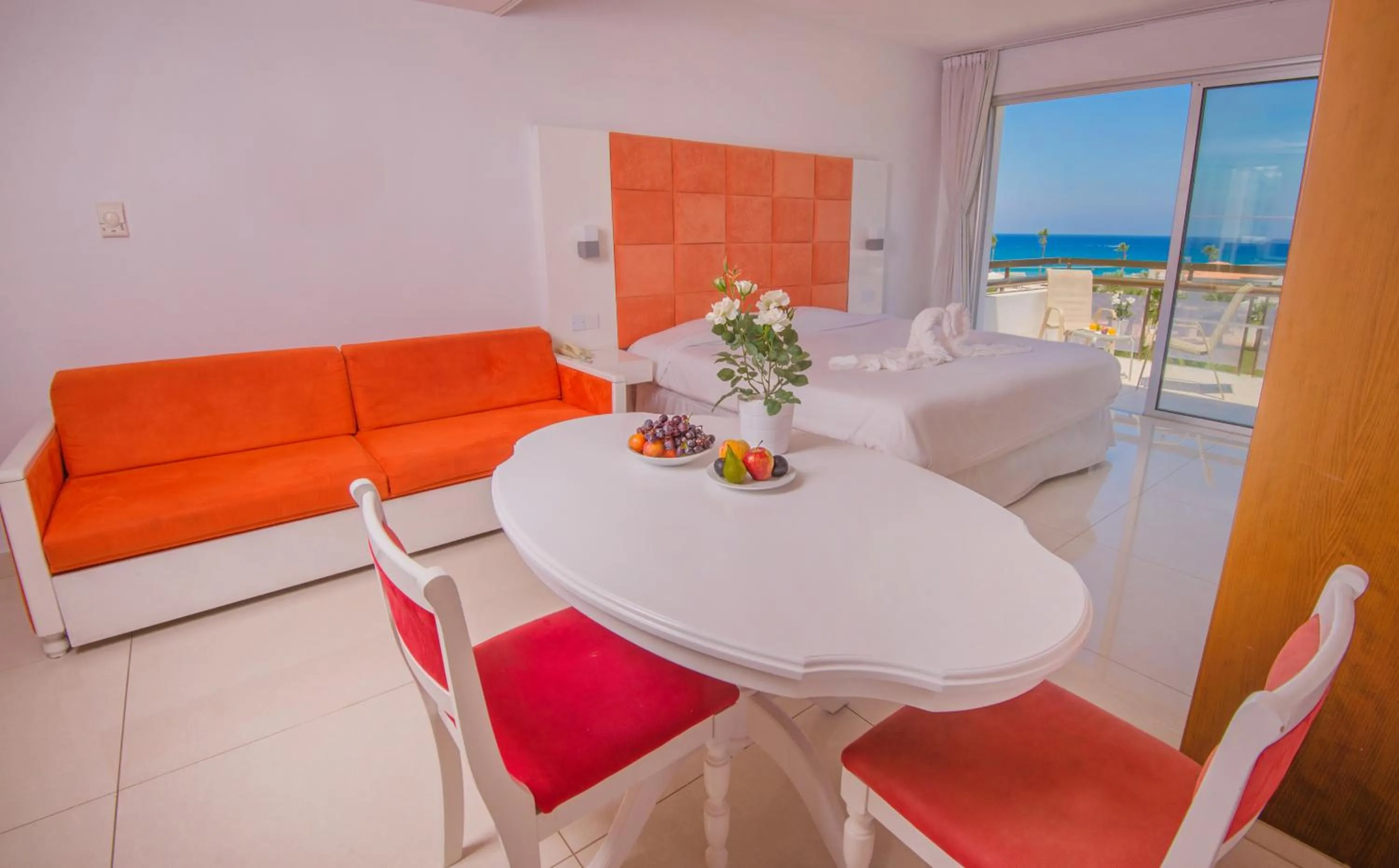 Studio with Side Sea View in Marlita Beach Hotel Apartments
