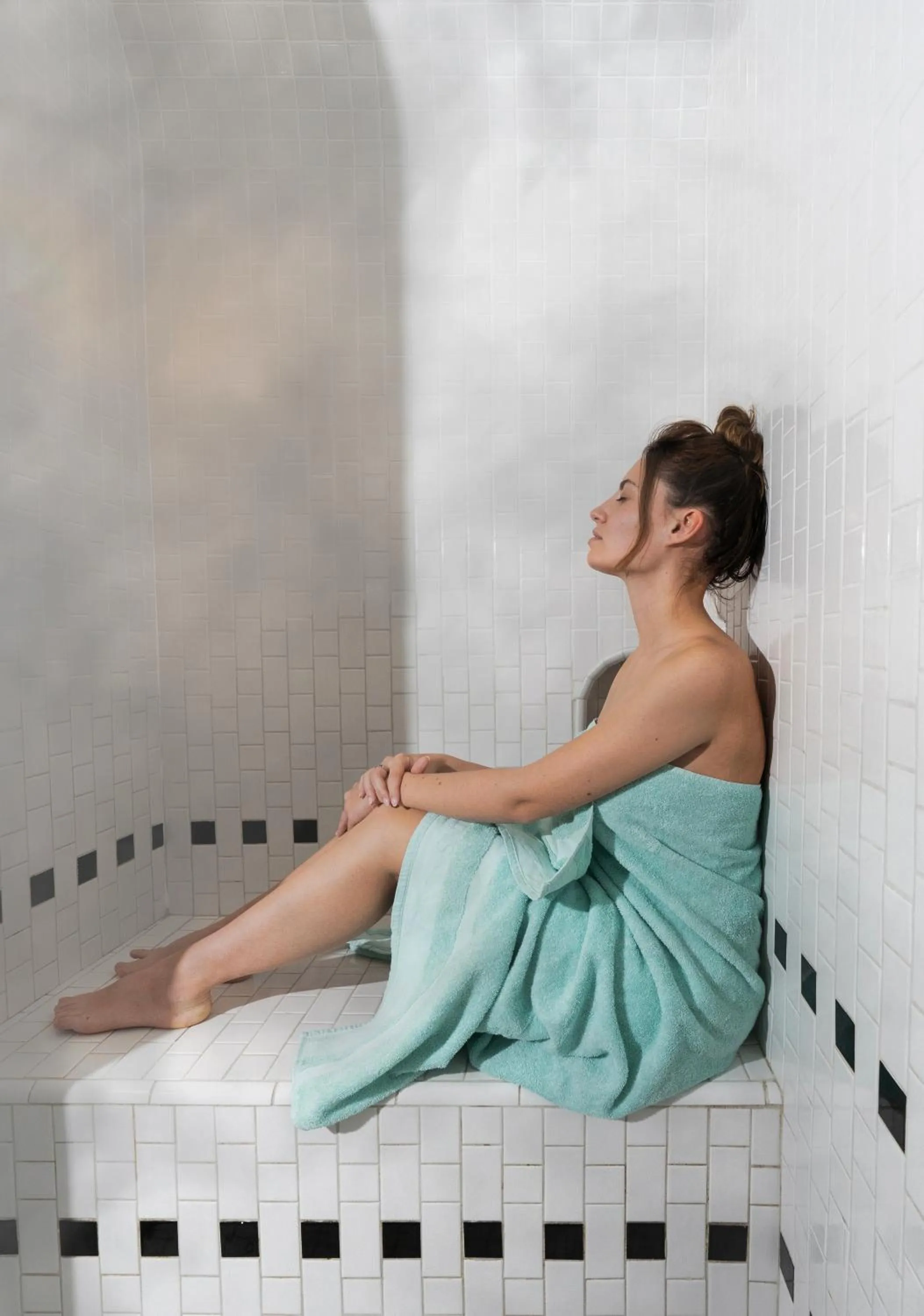Steam room in Hotel Les Bains Paris